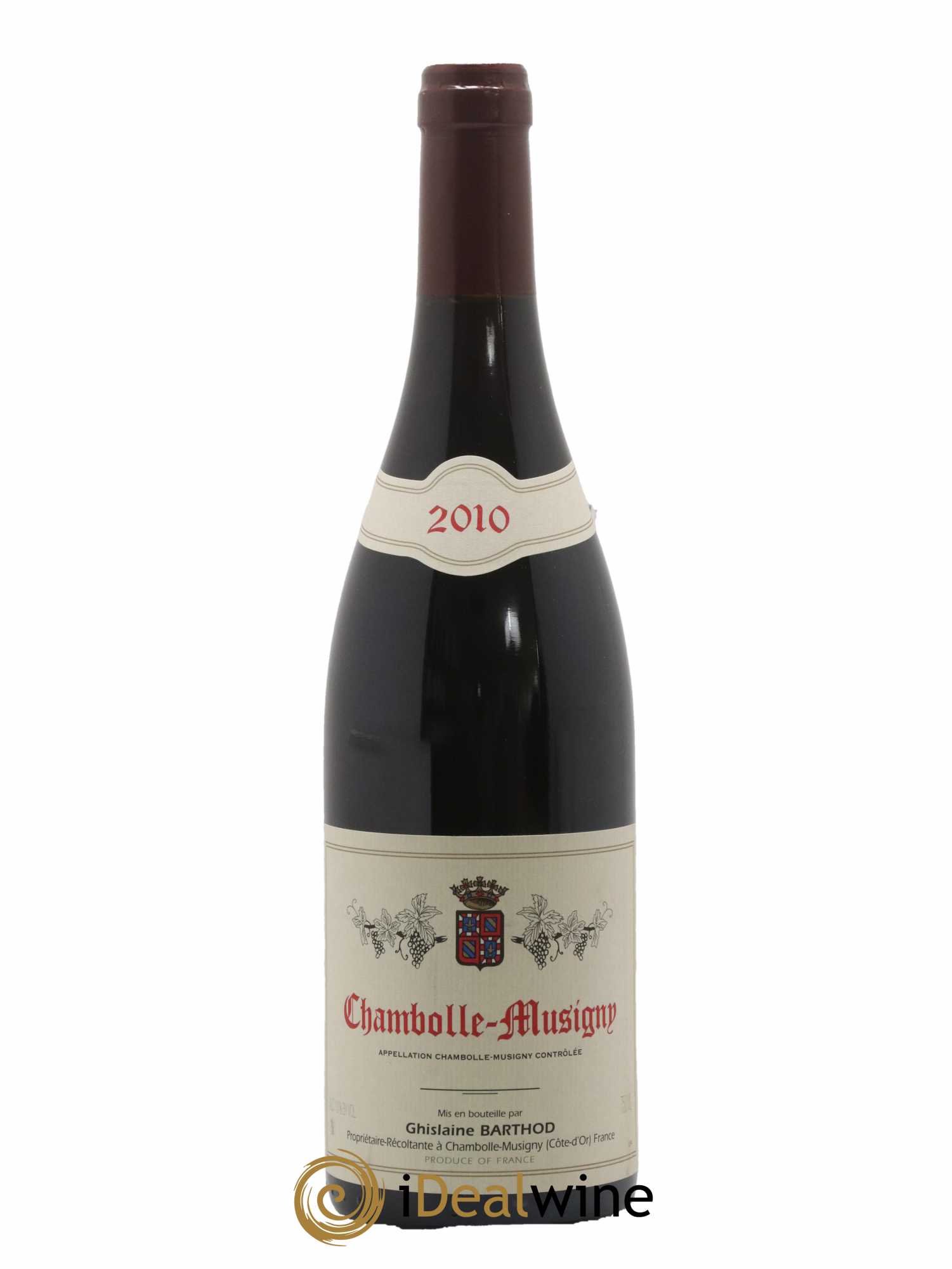 Chambolle-Musigny Ghislaine Barthod 2010 - Lot de 1 bouteille - 0