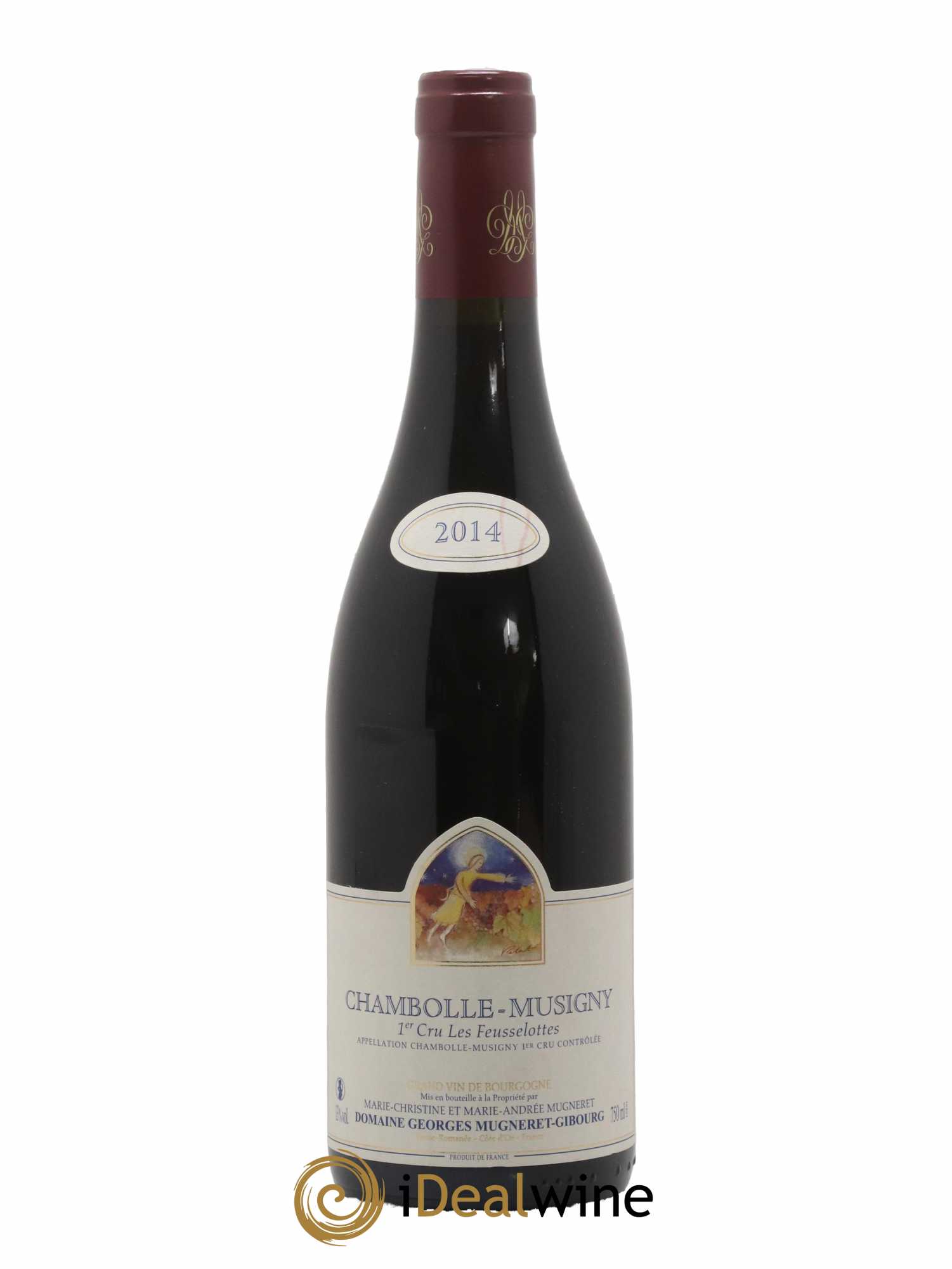 Chambolle-Musigny 1er Cru Les Feusselottes Mugneret-Gibourg (Domaine) 2014 - Lot de 1 bouteille - 0