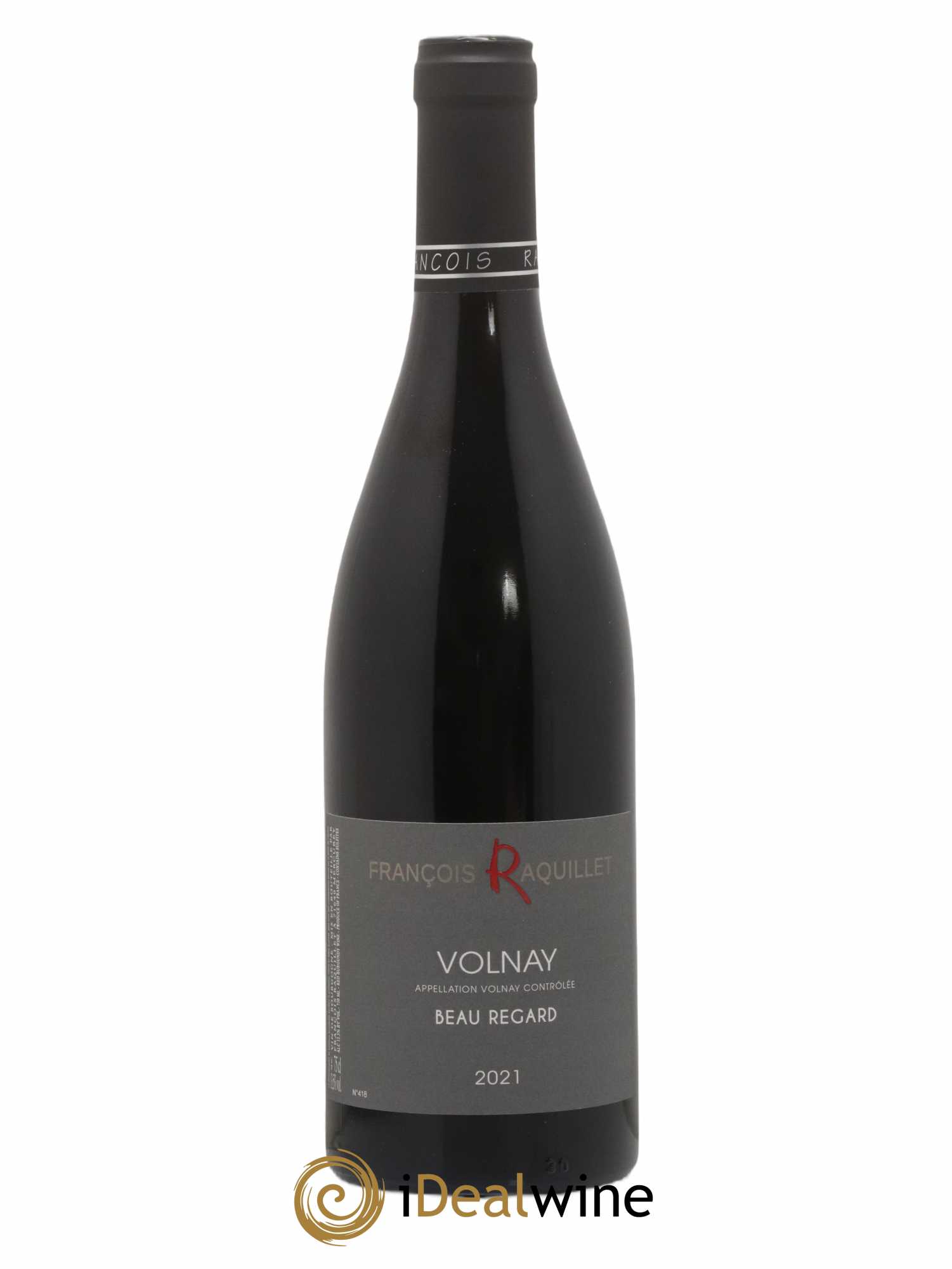 Volnay Beau Regard Domaine Francois Raquillet 2021 - Lot de 1 bouteille - 0
