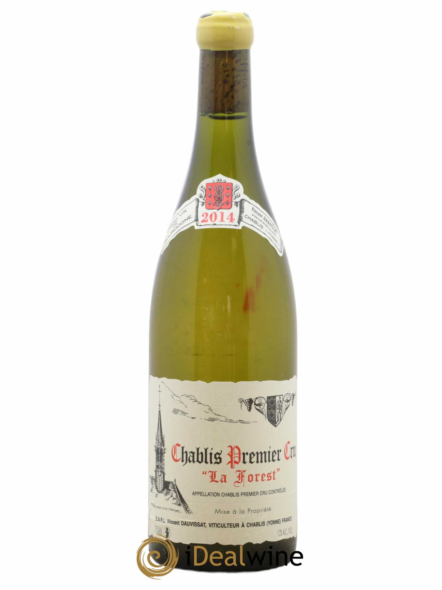 Chablis 1er Cru La Forest Vincent Dauvissat (Domaine) 2014 - Lot de 1 bouteille - 0