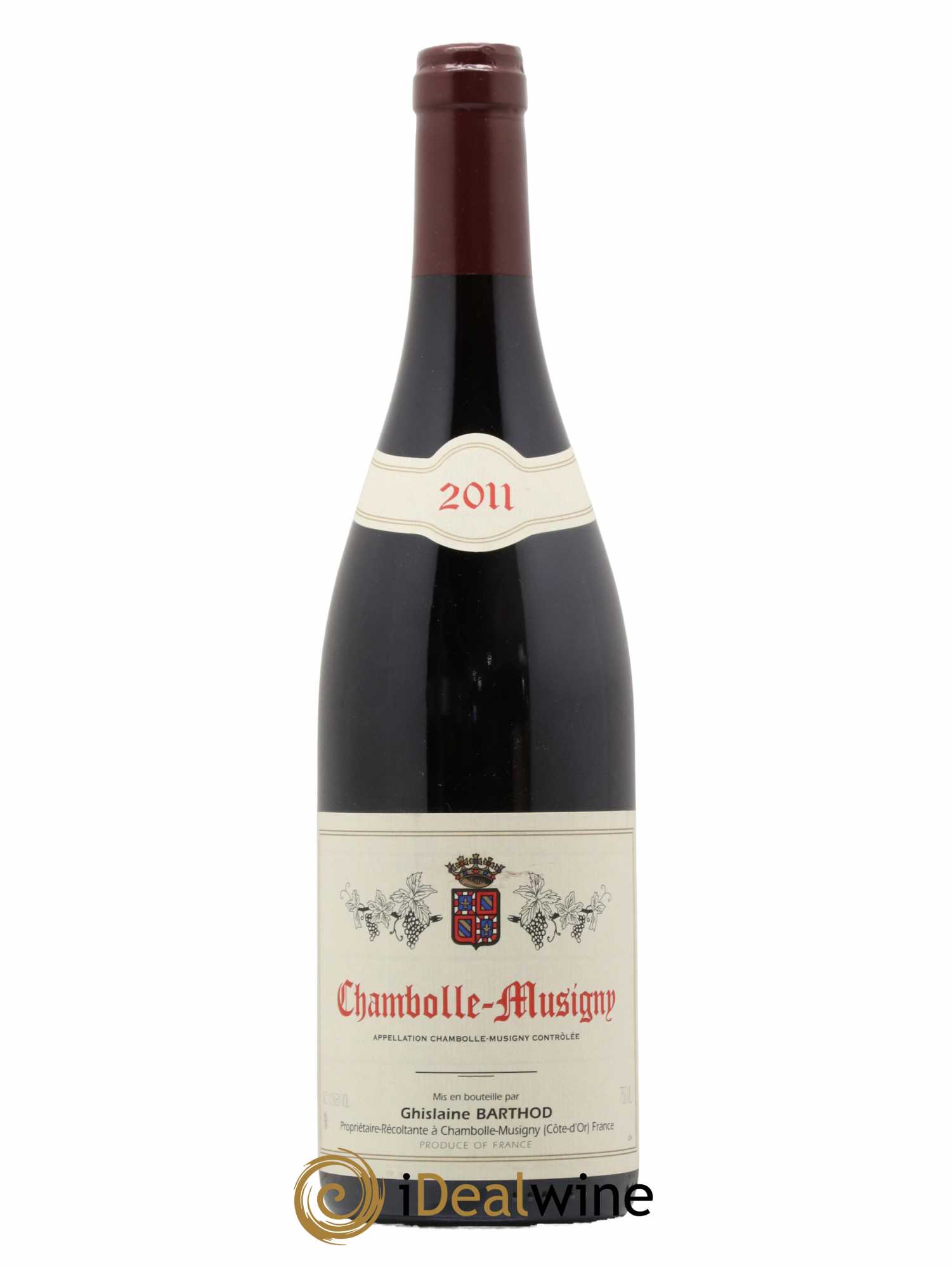 Chambolle-Musigny Ghislaine Barthod 2011 - Lot de 1 bouteille - 0