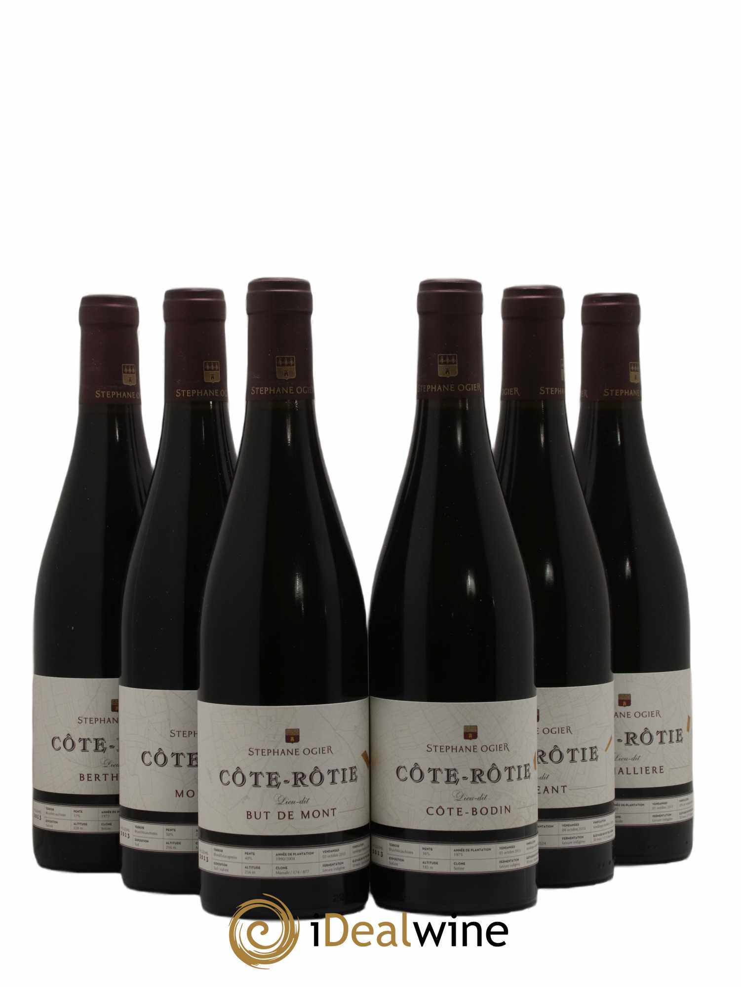 Coffret sélection Lieux-Dits 2018 Stéphane Ogier 2013 - Lot de 6 bouteilles - 0