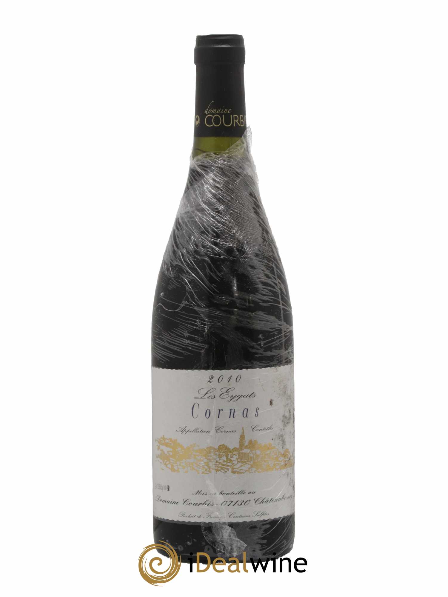 Cornas Les Eygats Courbis 2010 - Lot de 1 bouteille - 0