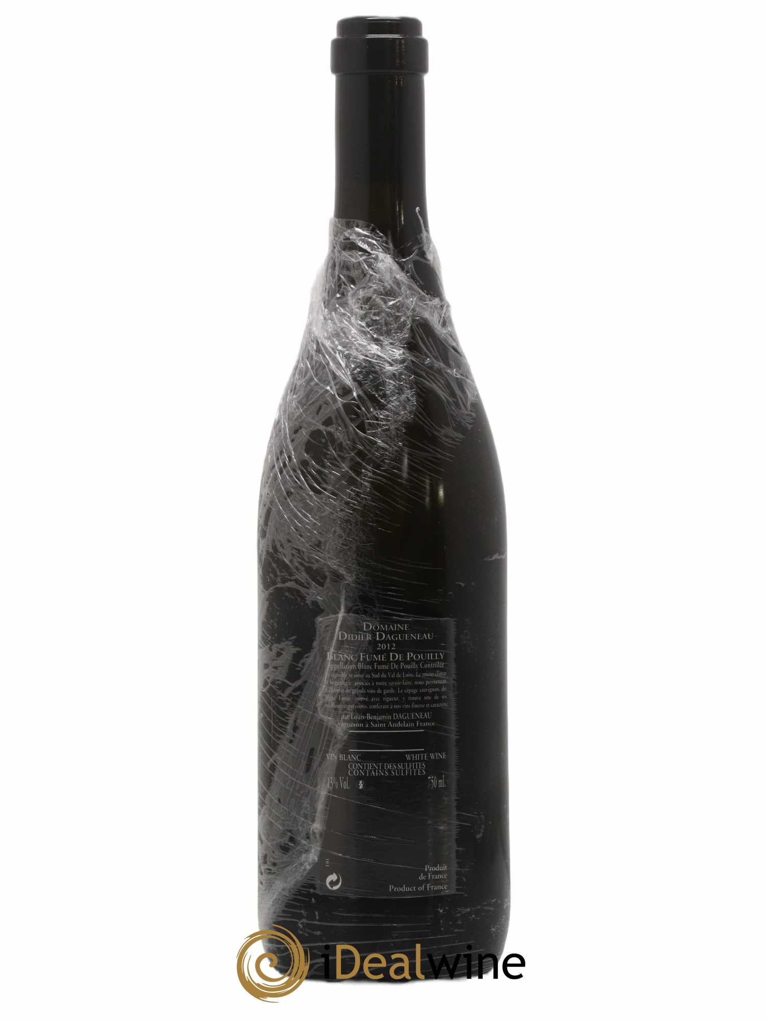 Vin de France (anciennement Pouilly-Fumé) Silex Dagueneau (Domaine Didier - Louis-Benjamin) 2012 - Lot de 1 bouteille - 1