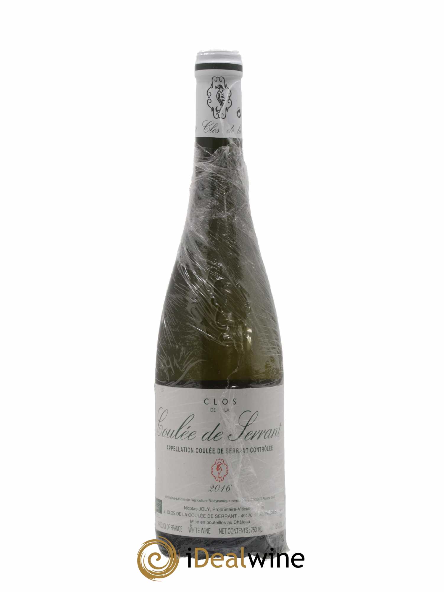 Savennières Clos de la Coulée de Serrant Vignobles de la Coulée de Serrant - Nicolas Joly 2006 - Lot de 1 bouteille - 0