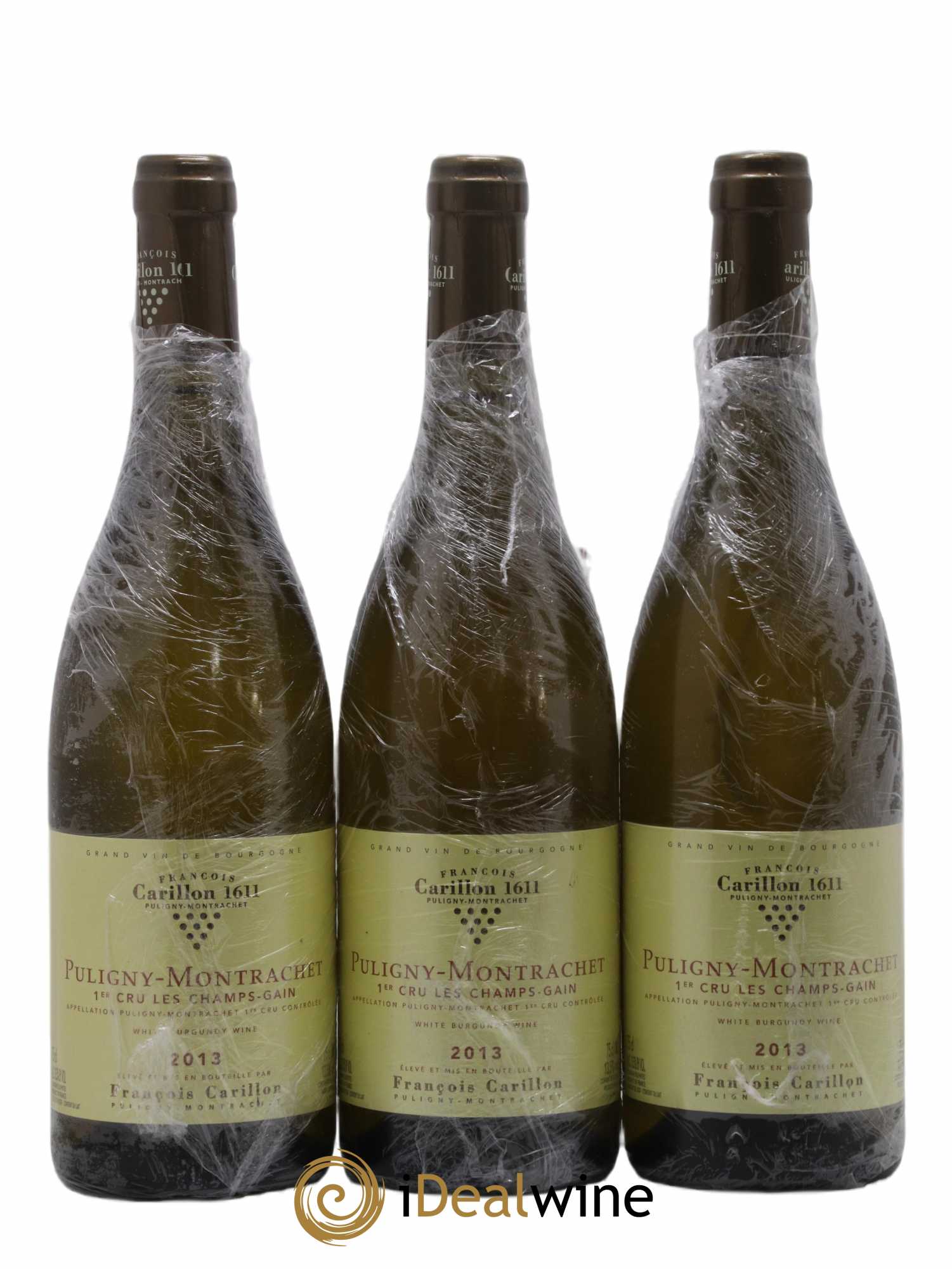 Puligny-Montrachet 1er Cru Champ-Gain François Carillon 2013 - Lot de 3 bouteilles - 0