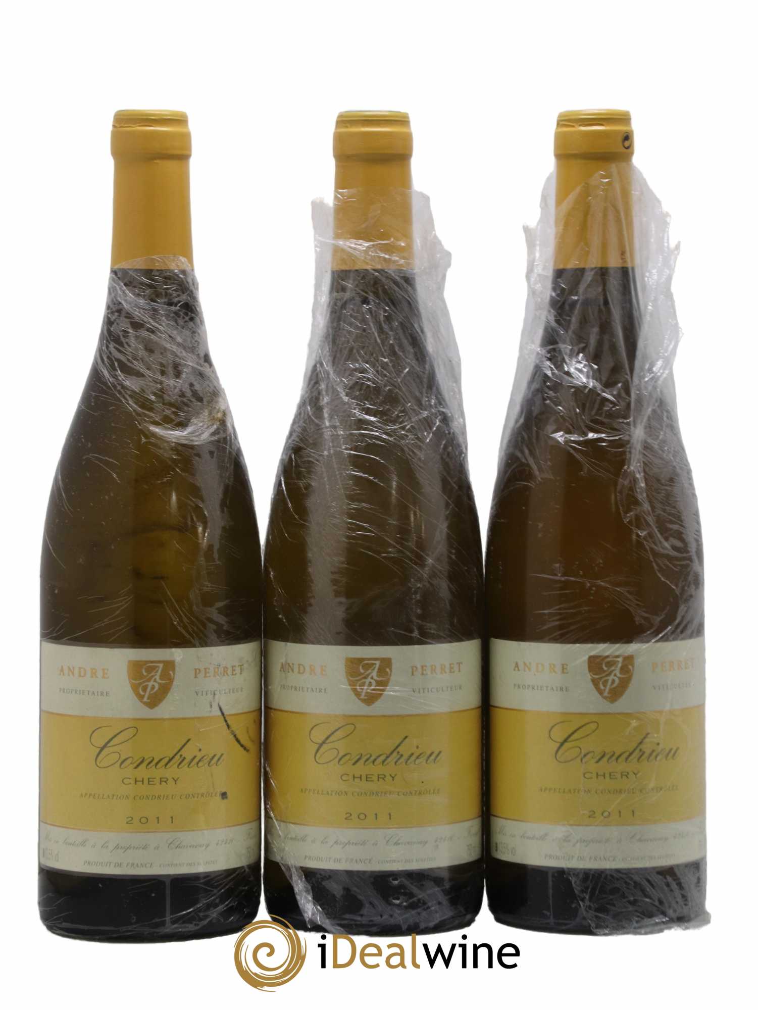 Condrieu André Perret 2011 - Lot de 3 bouteilles - 0