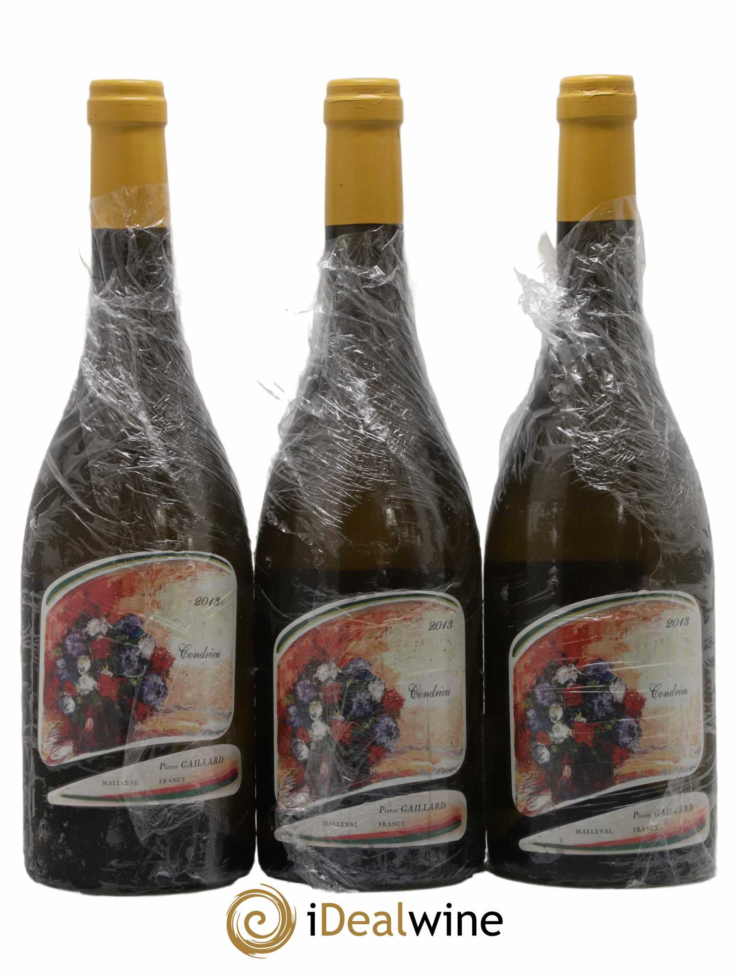 Condrieu Pierre Gaillard 2013 - Lot de 3 bouteilles - 0