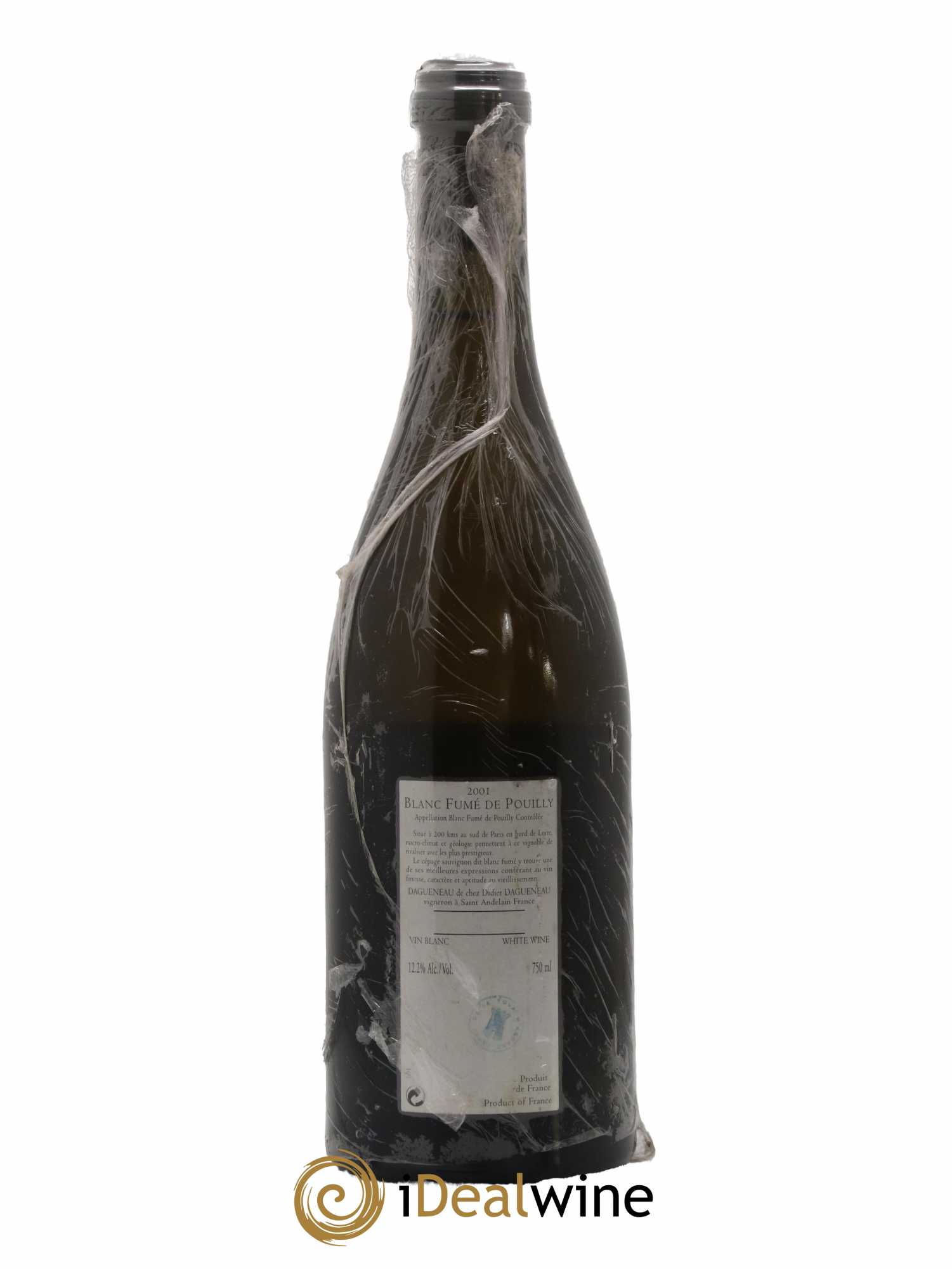 Pouilly-Fumé En Chailloux Dagueneau 2001 - Lot de 1 bouteille - 1