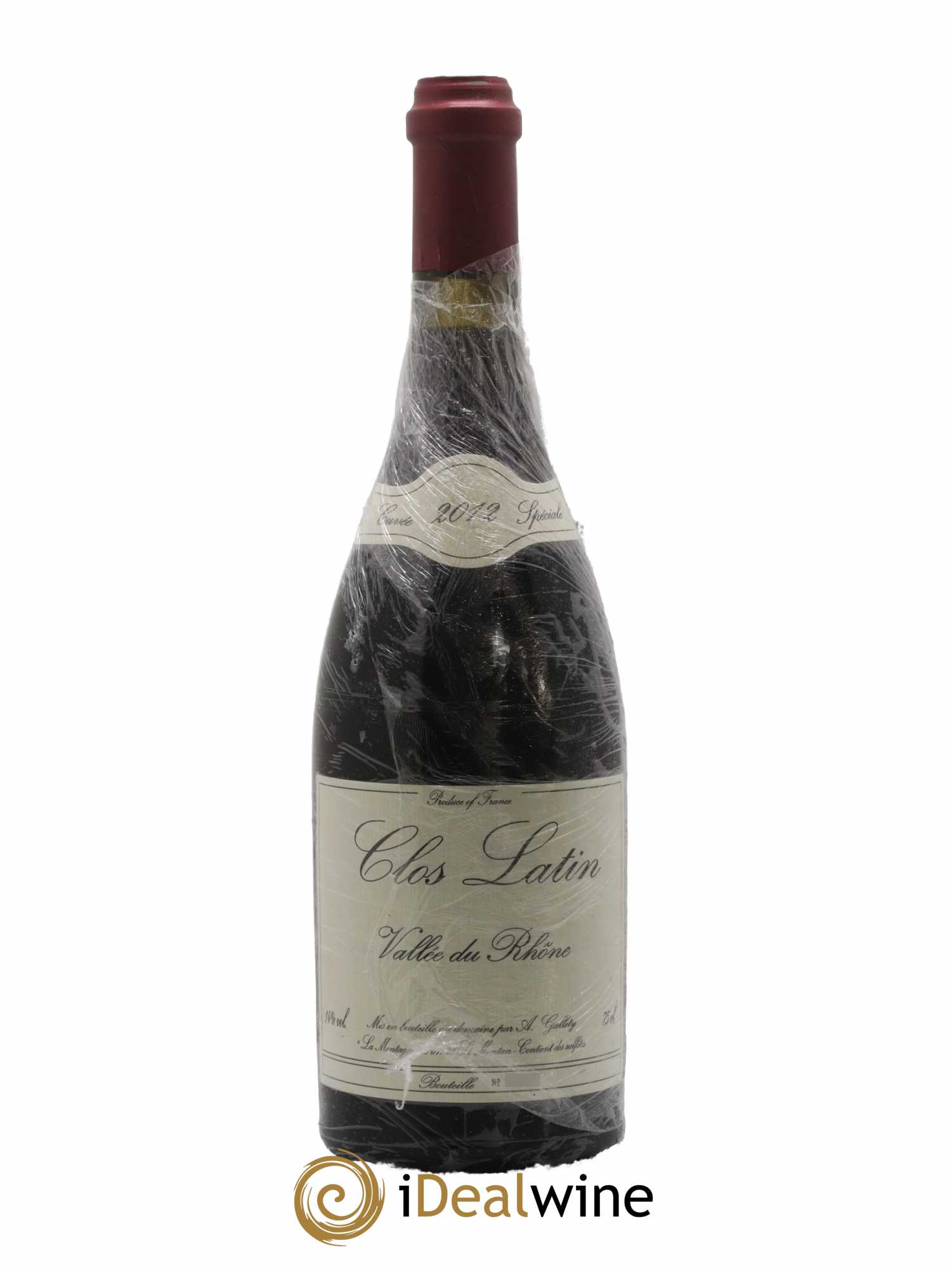 Côtes du Vivarais Clos Latin Gallety (Domaine) 2012 - Lot de 1 bouteille - 0