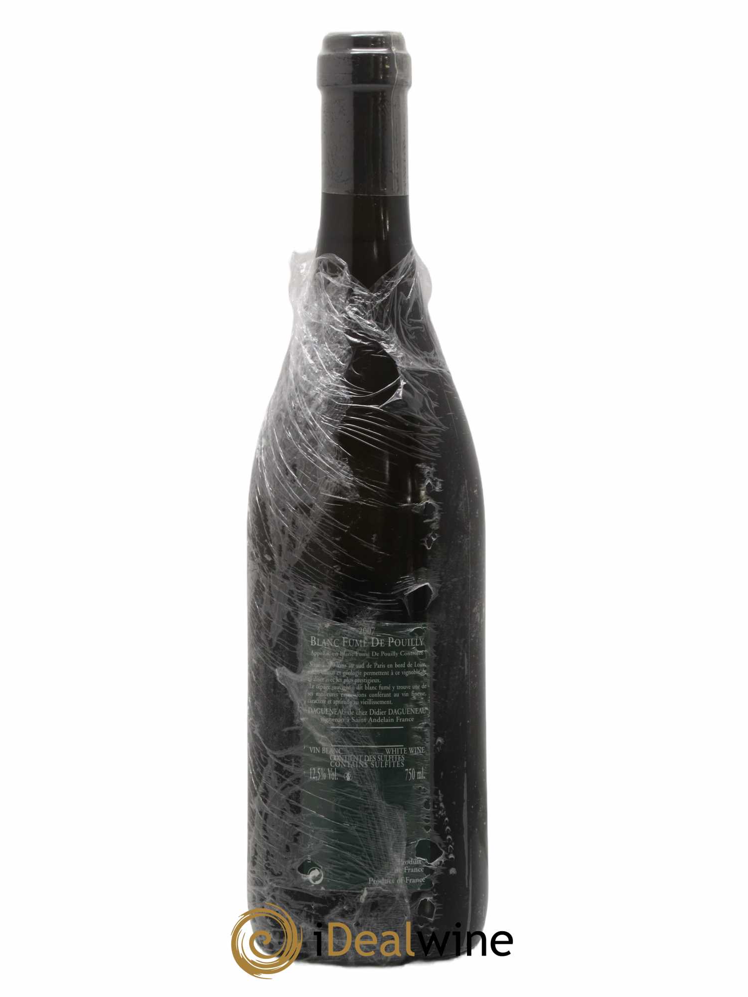 Vin de France (anciennement Pouilly-Fumé) Silex Dagueneau (Domaine Didier - Louis-Benjamin) 2007 - Lot de 1 bouteille - 1