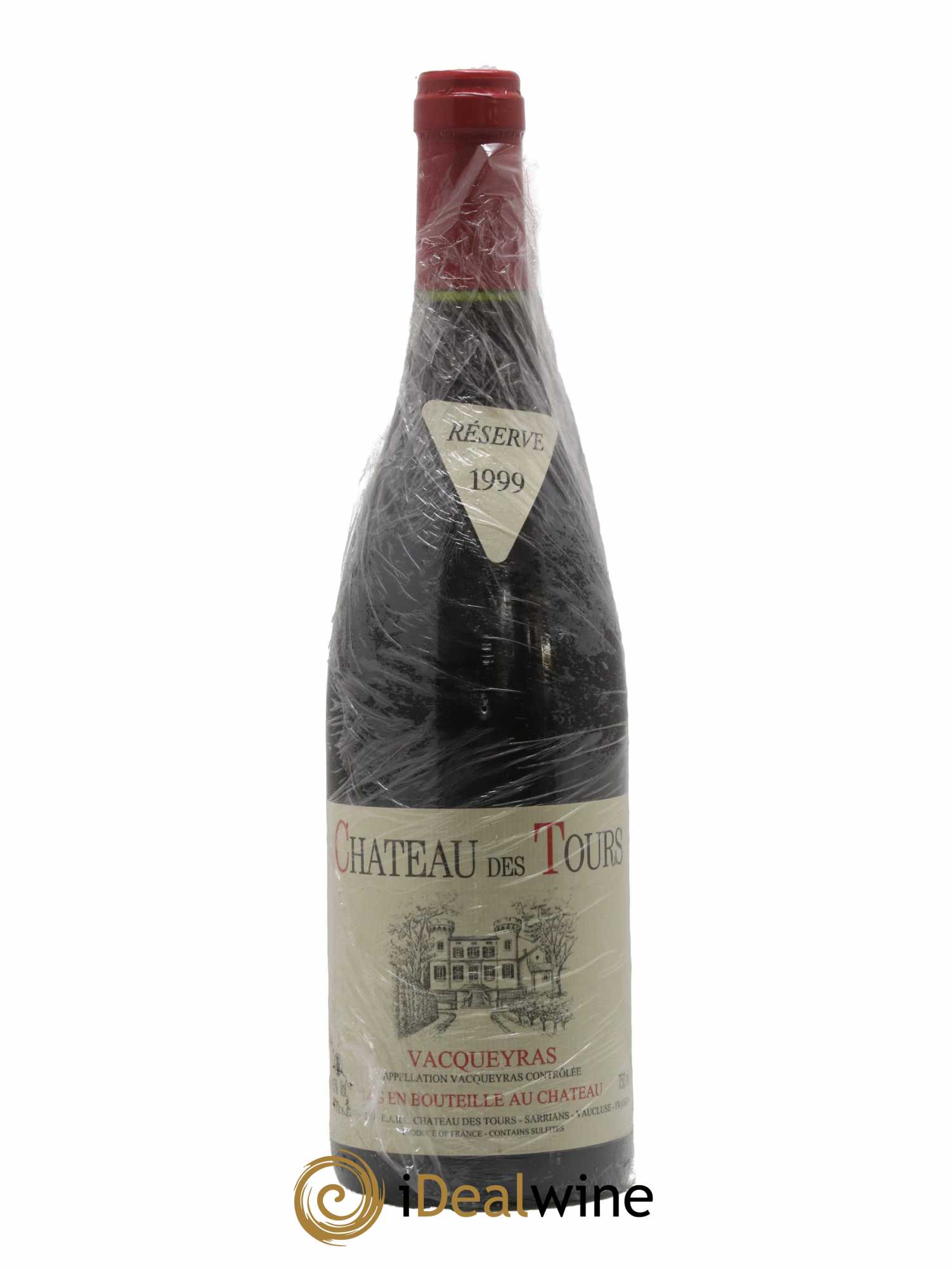 Vacqueyras Château des Tours Emmanuel Reynaud 1999 - Lot de 1 bouteille - 0