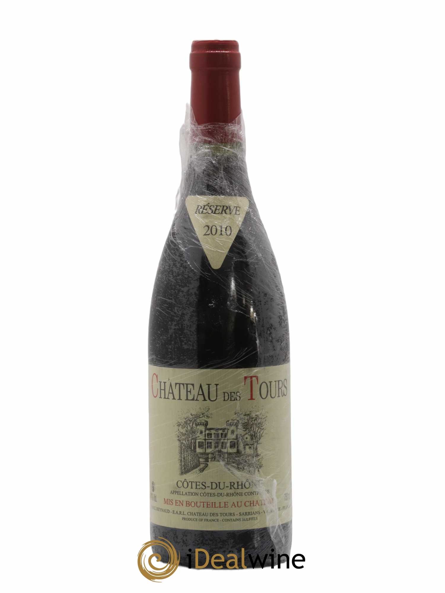 Côtes-du-Rhône Château des Tours Emmanuel Reynaud 2010 - Lot de 1 bouteille - 0
