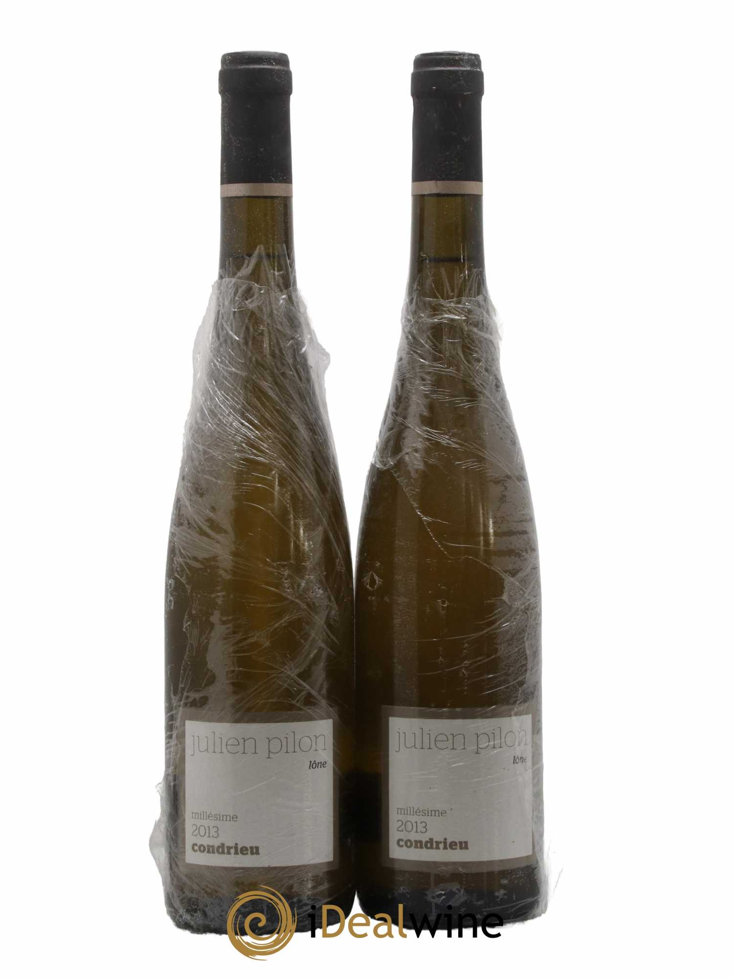 Condrieu Lone Julien Pilon (sans prix de réserve) 2013 - Lot de 2 bouteilles - 0