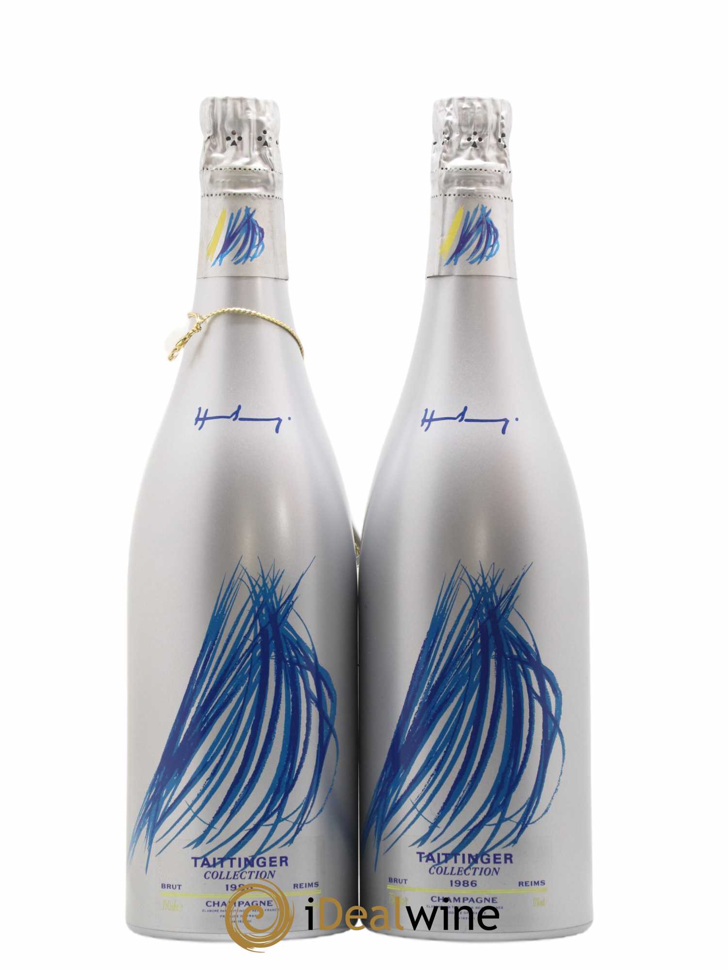1986 - Collection Hans Hartung Taittinger 1986 - Lot de 2 bouteilles - 1