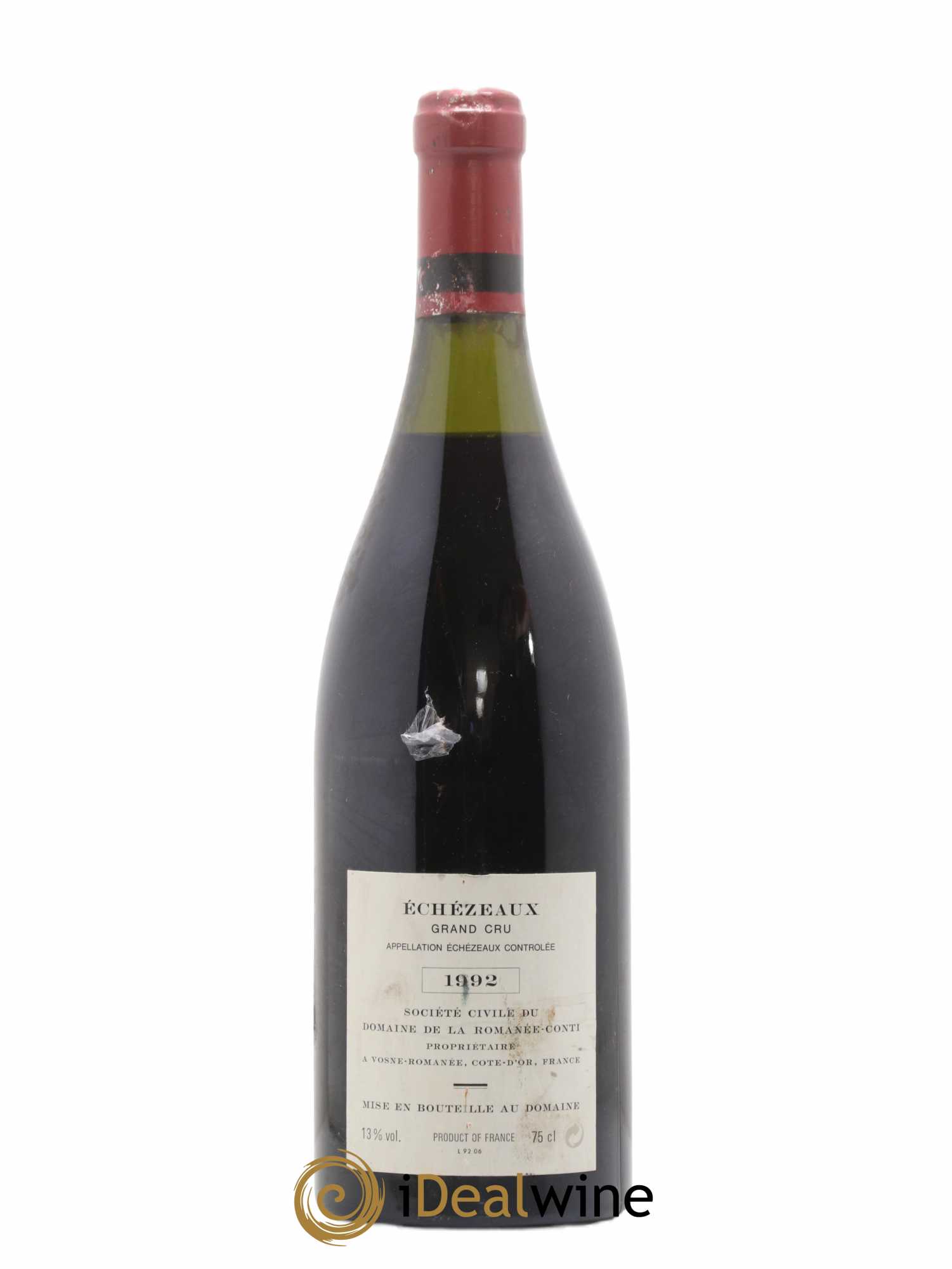 Echezeaux Grand Cru Domaine de la Romanée-Conti 1992 - Lot de 1 bouteille - 1