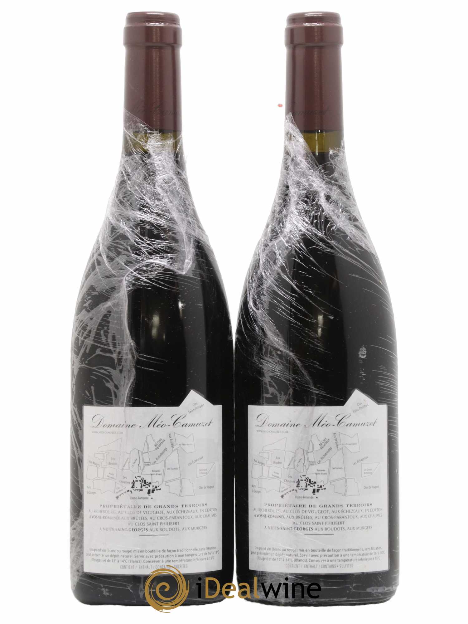 Vosne-Romanée 1er Cru Les Chaumes Méo-Camuzet (Domaine) 2015 - Lot of 2 bottles - 1