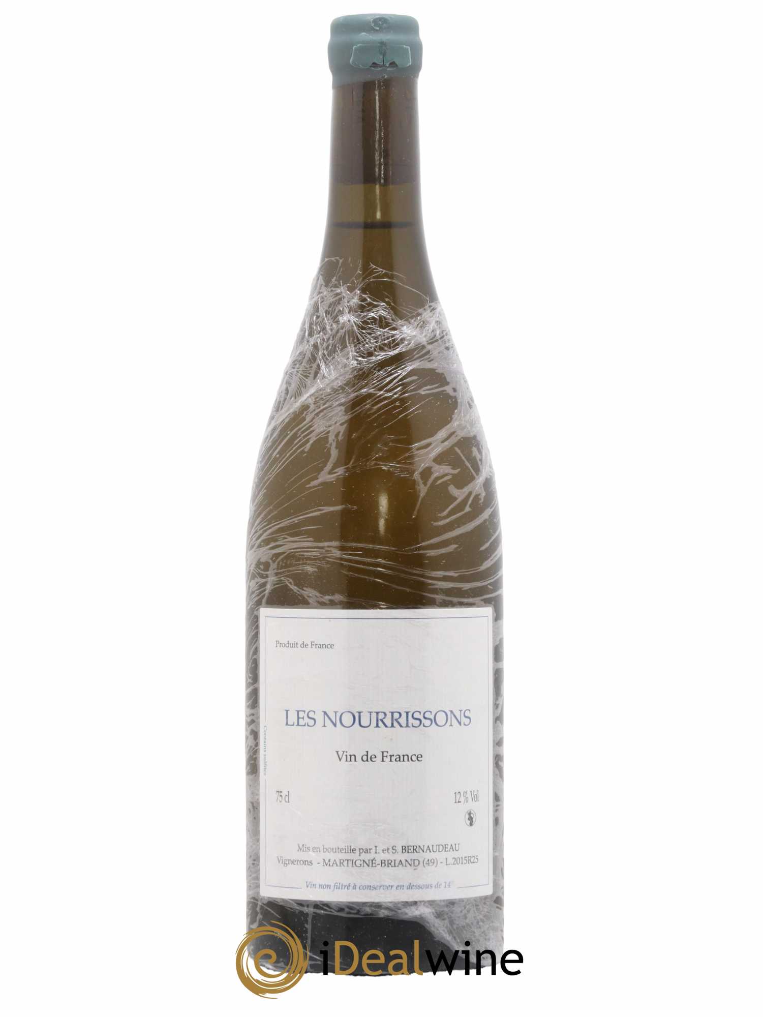 Vin de France Les Nourrissons Stéphane Bernaudeau 2015 - Lot de 1 bouteille - 0