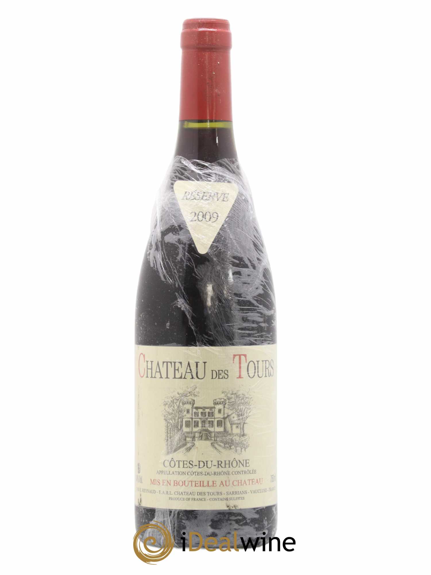 Côtes-du-Rhône Château des Tours Emmanuel Reynaud 2009 - Lot de 1 bouteille - 0