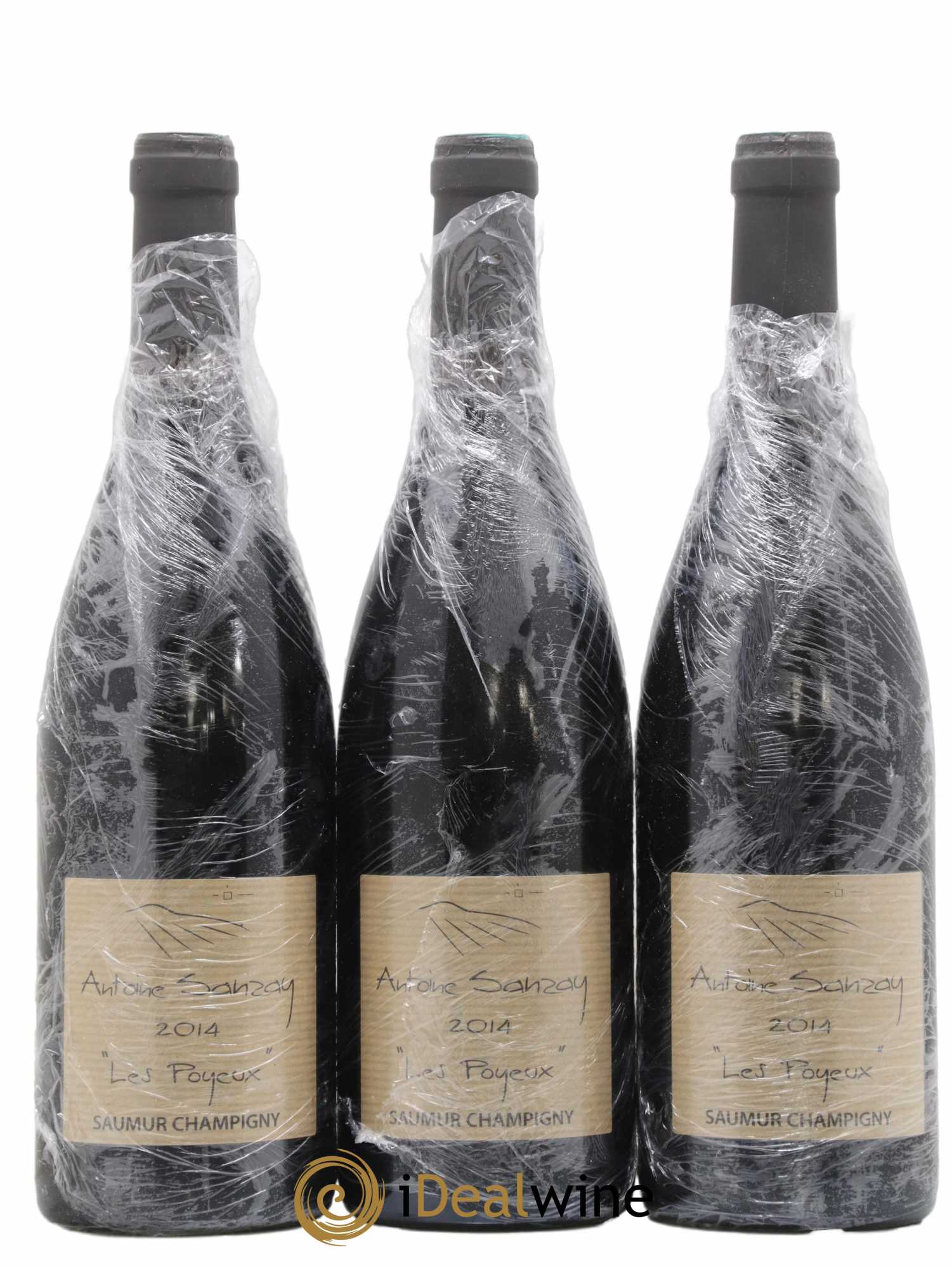 Saumur-Champigny Les Poyeux Antoine Sanzay 2014 - Lot de 3 bouteilles - 0