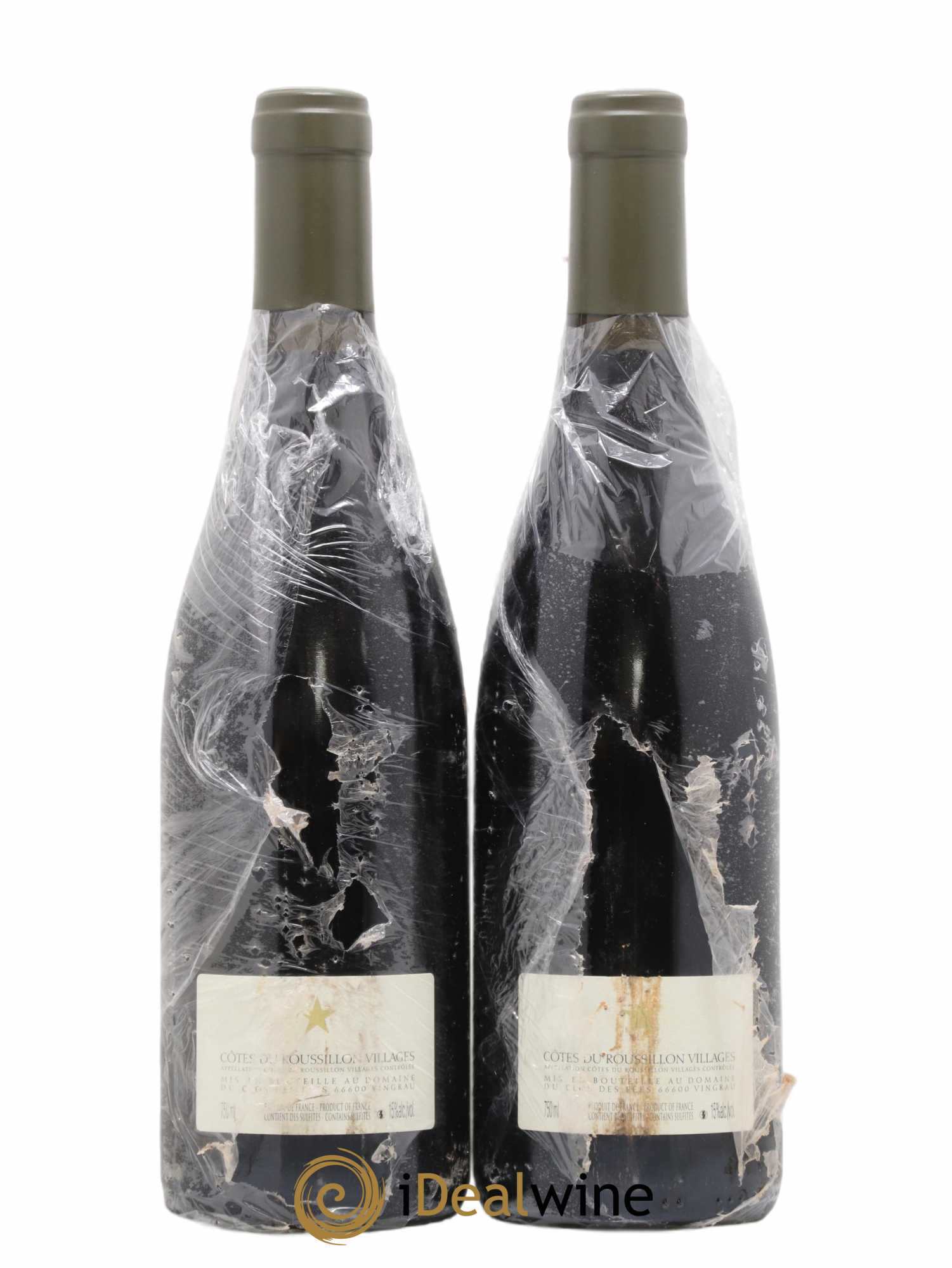 Côtes du Roussillon Villages Clos des Fées Hervé Bizeul 2010 - Lot de 2 bouteilles - 1