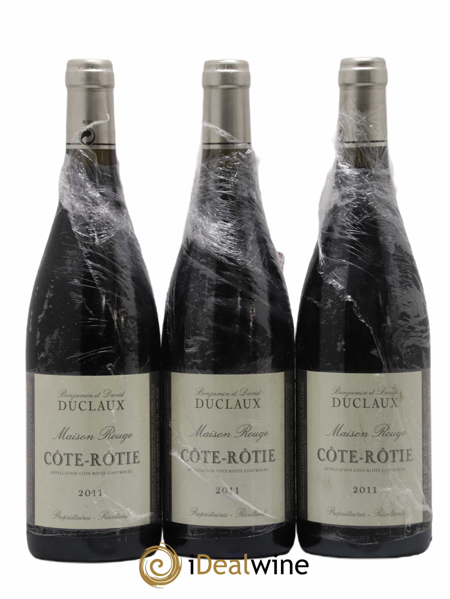 Côte-Rôtie Maison Rouge Domaine Duclaux 2011 - Lot de 3 bouteilles - 0