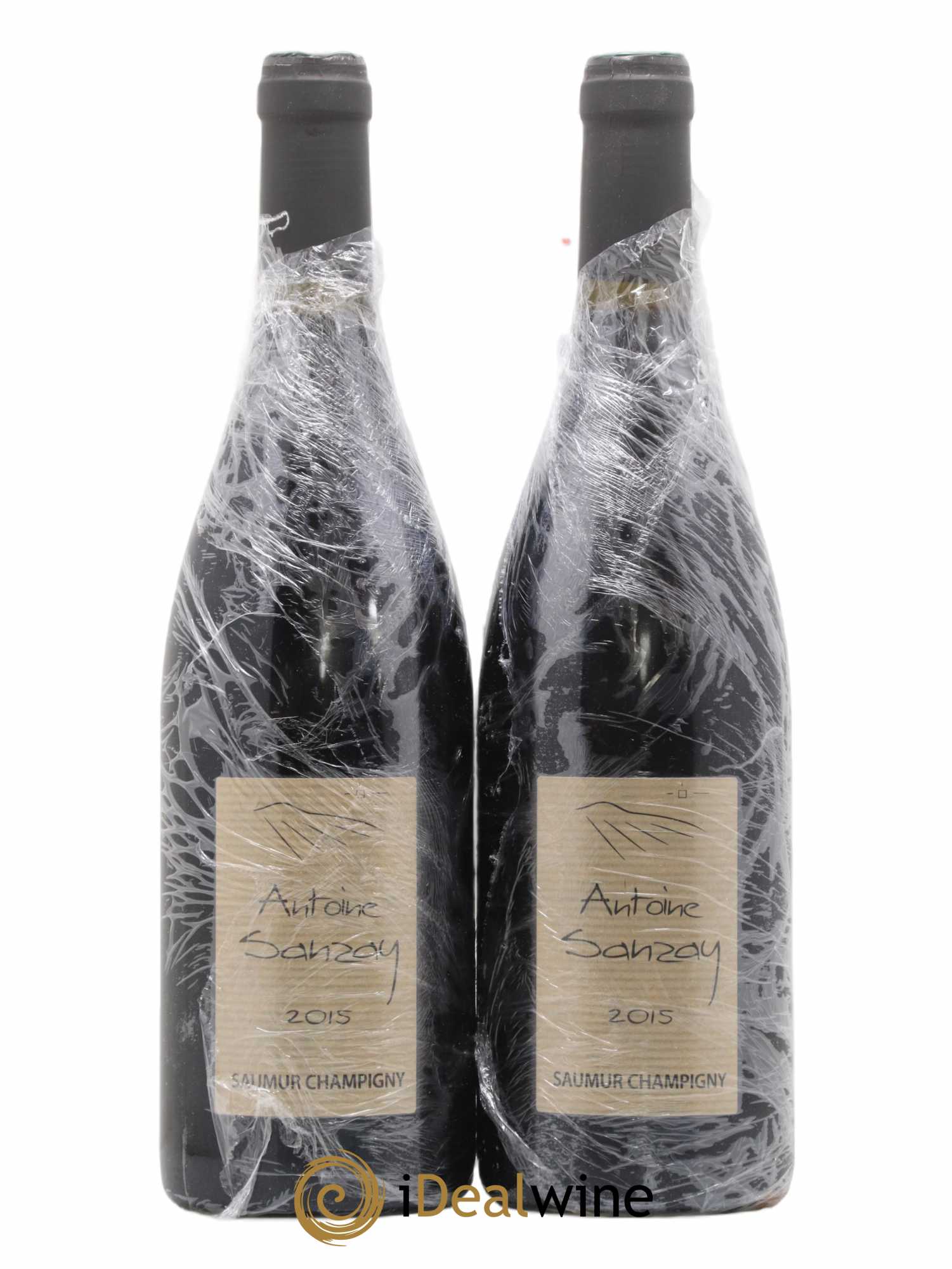 Saumur-Champigny Antoine Sanzay 2015 - Lot de 2 bouteilles - 0