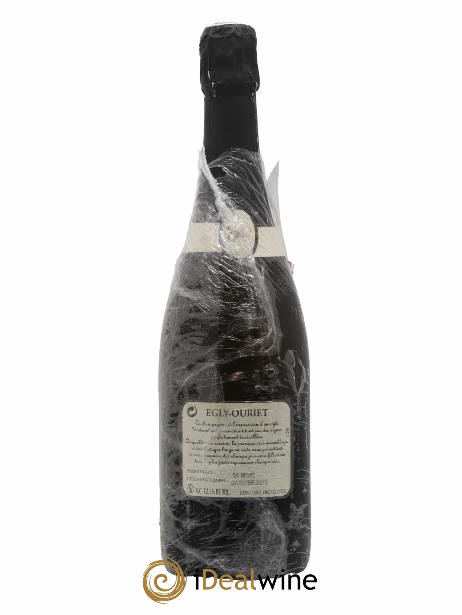 Blanc de Noirs Les Crayères Vieilles vignes Egly-Ouriet Brut - Lot de 1 bouteille - 1