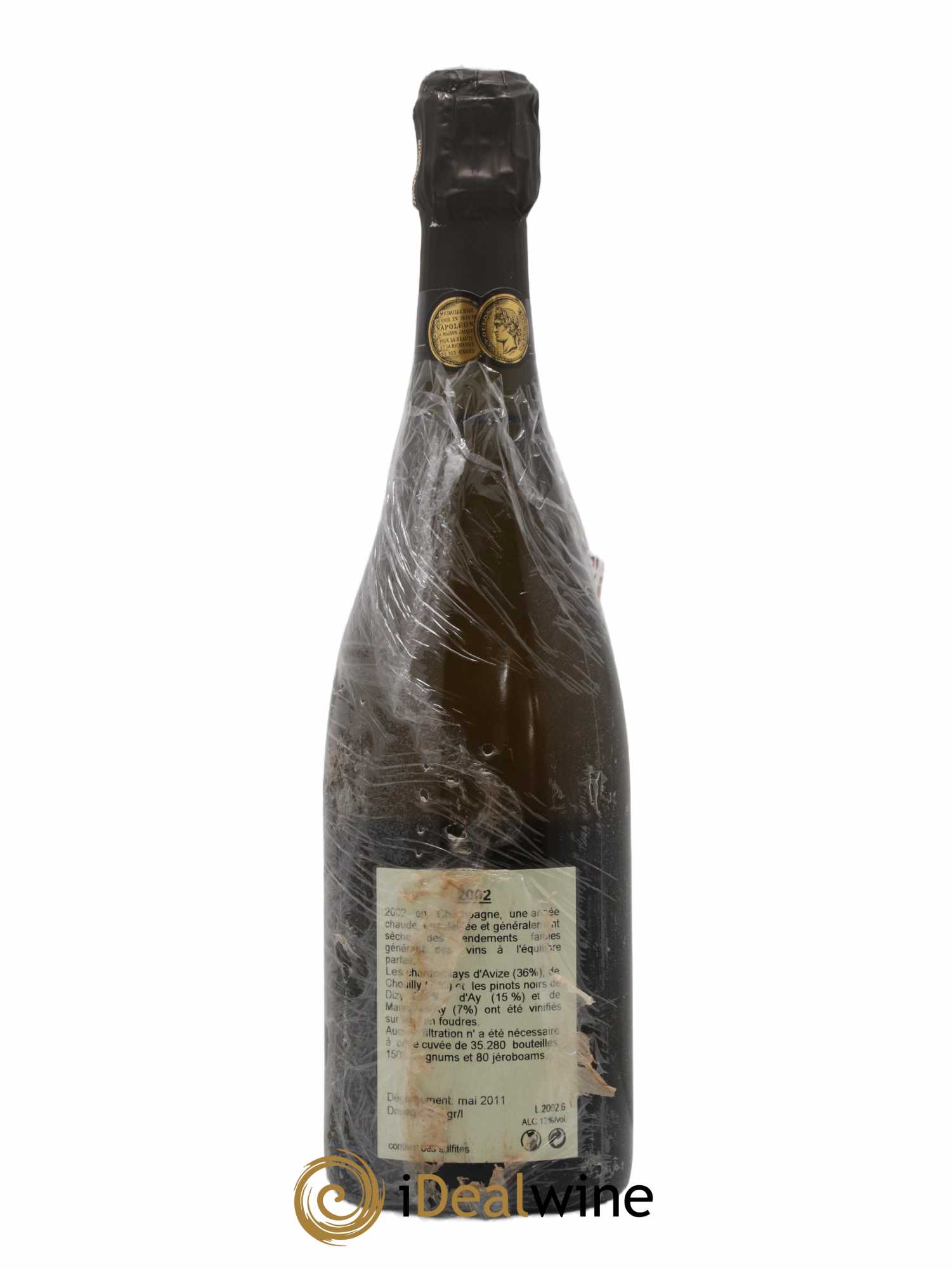 Millésimé Jacquesson Brut 2002 - Lot de 1 bouteille - 1