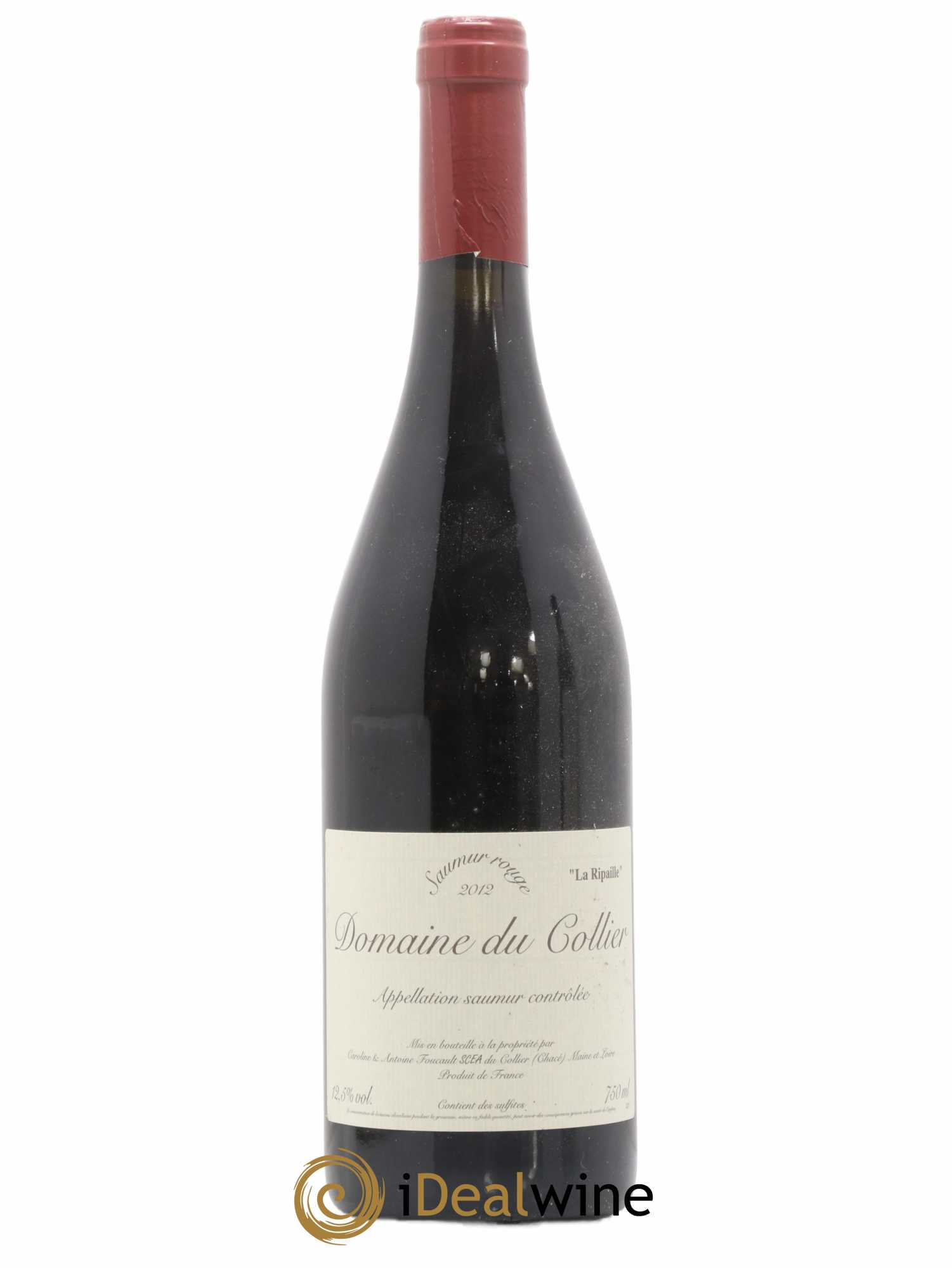 Saumur La Ripaille Domaine du Collier 2012 - Lot de 1 bouteille - 0