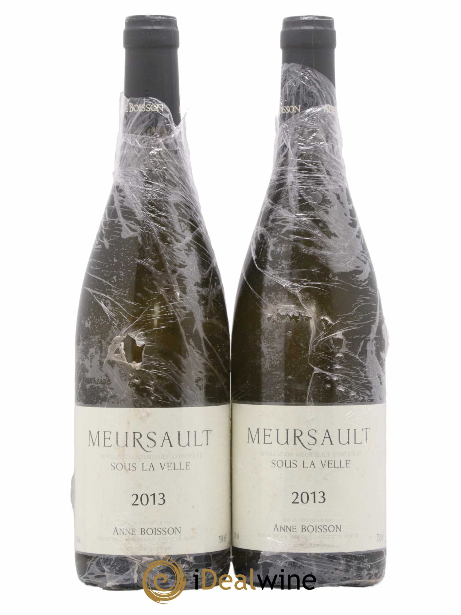 Meursault Sous la Velle Anne Boisson 2013 - Lot de 2 bouteilles - 0