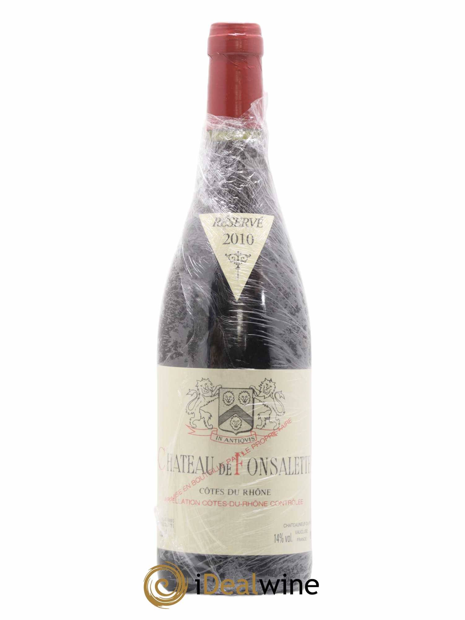 Côtes-du-Rhône Château de Fonsalette Emmanuel Reynaud 2010 - Lot de 1 bouteille - 0