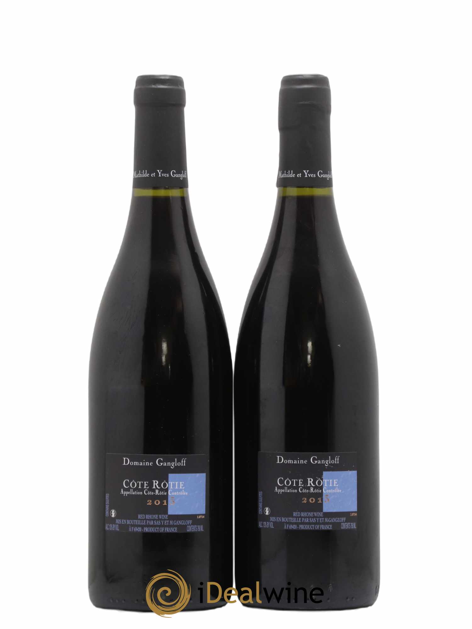 Côte-Rôtie La Barbarine Gangloff (Domaine) 2013 - Lot de 2 bouteilles - 1