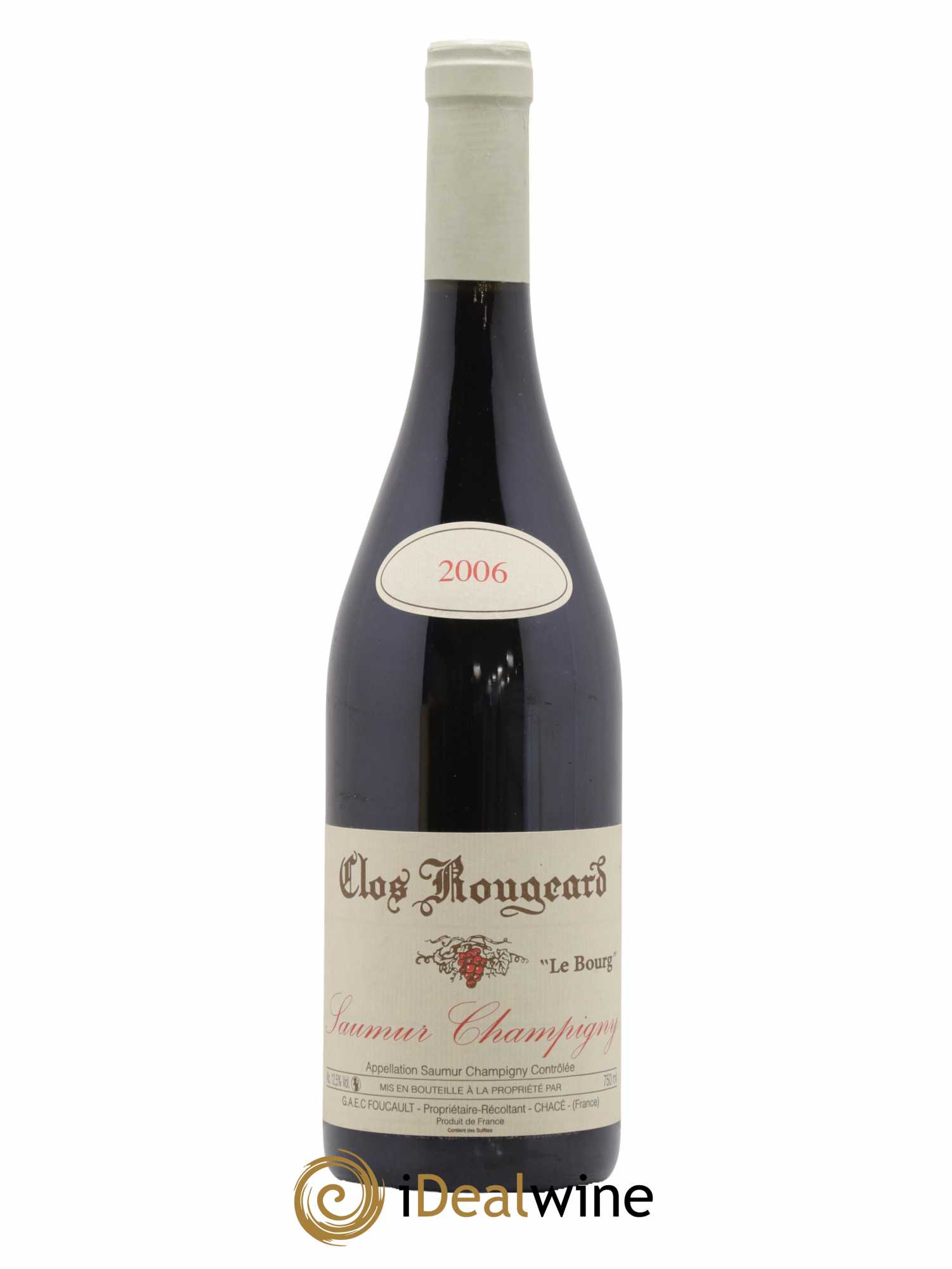 Saumur-Champigny Le Bourg Clos Rougeard 2006 - Lot de 1 bouteille - 0