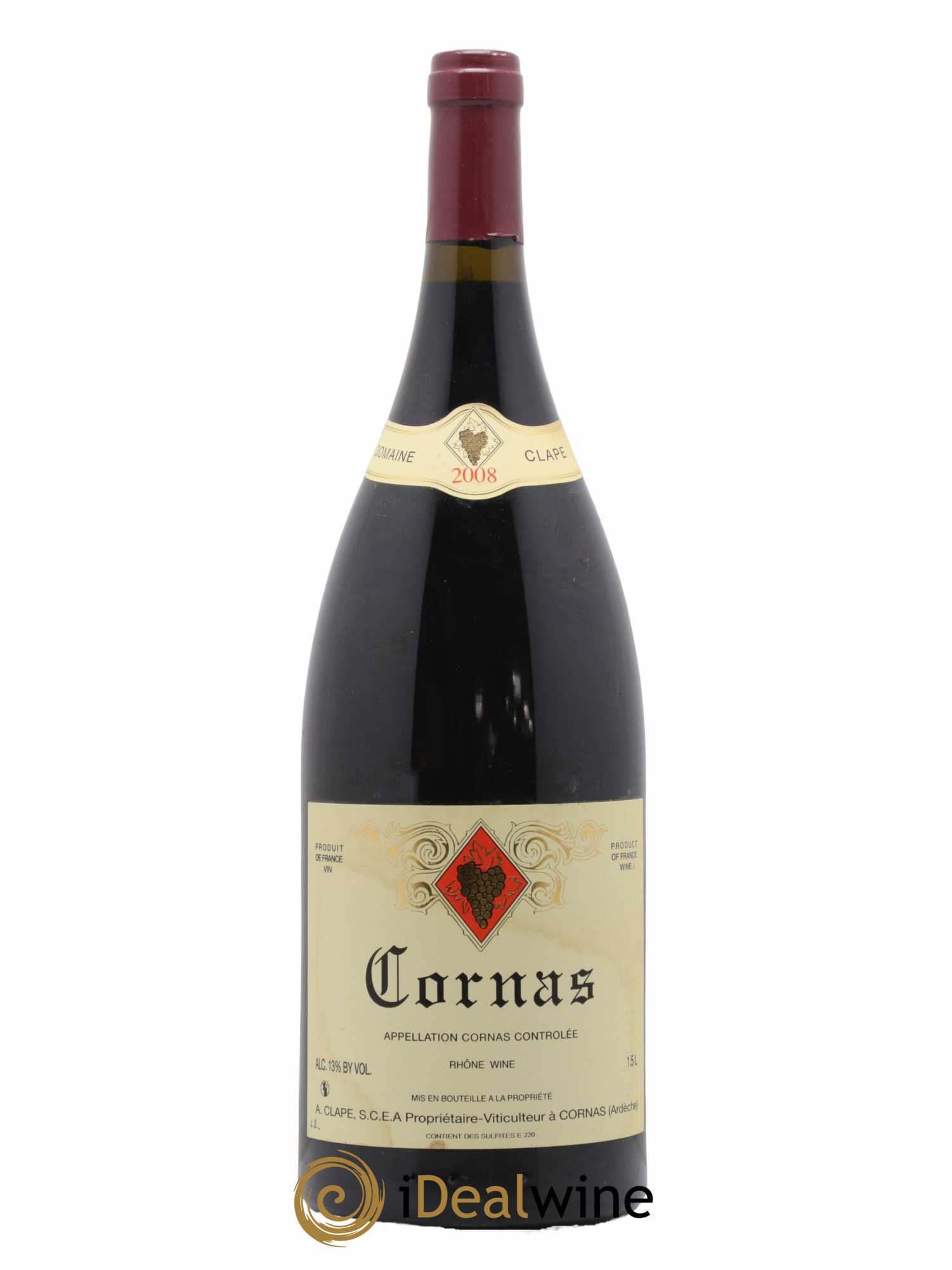 Cornas Auguste Clape 2008 - Lot de 1 magnum - 0