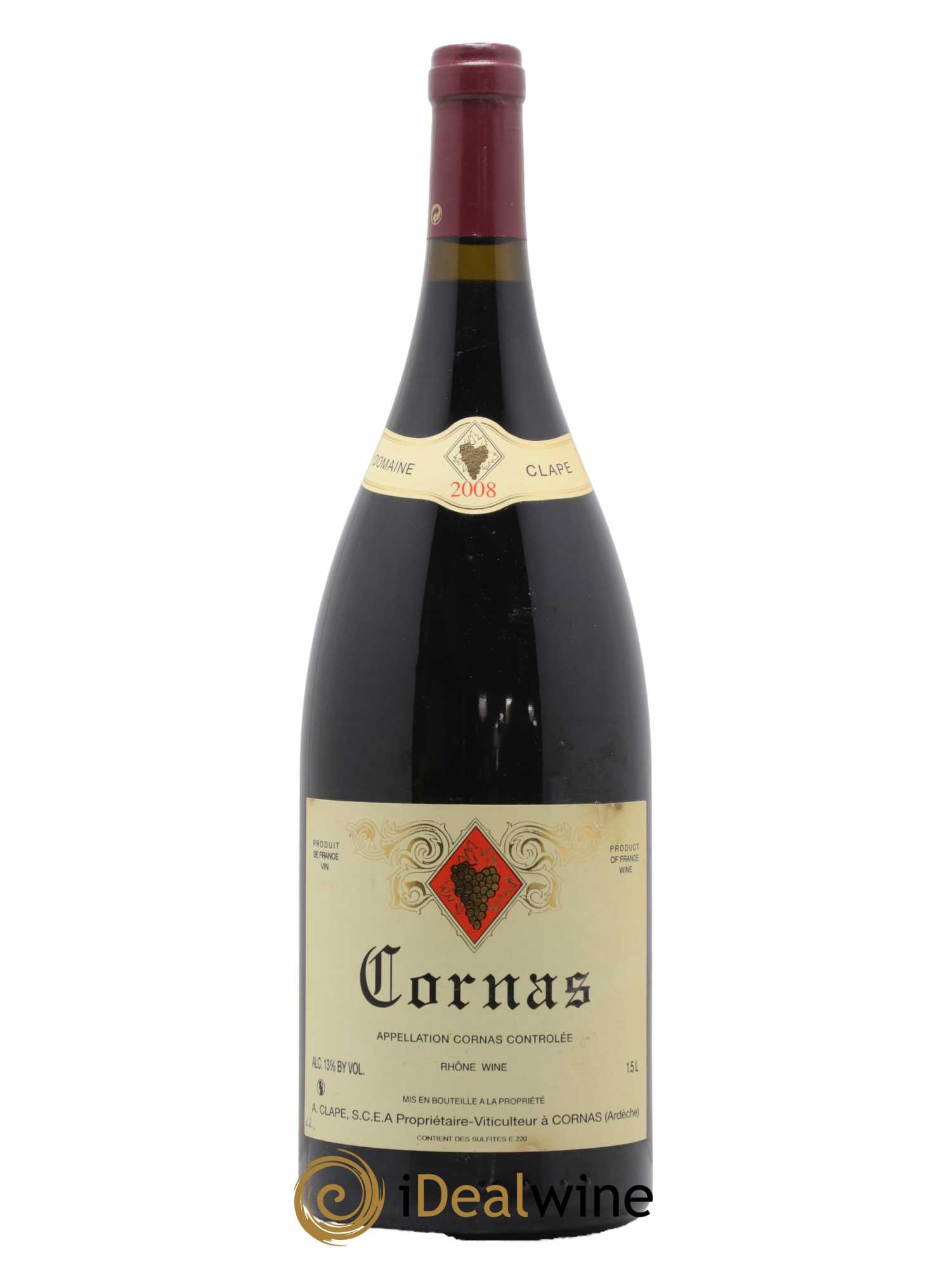 Cornas Auguste Clape 2008 - Lot de 1 magnum - 0
