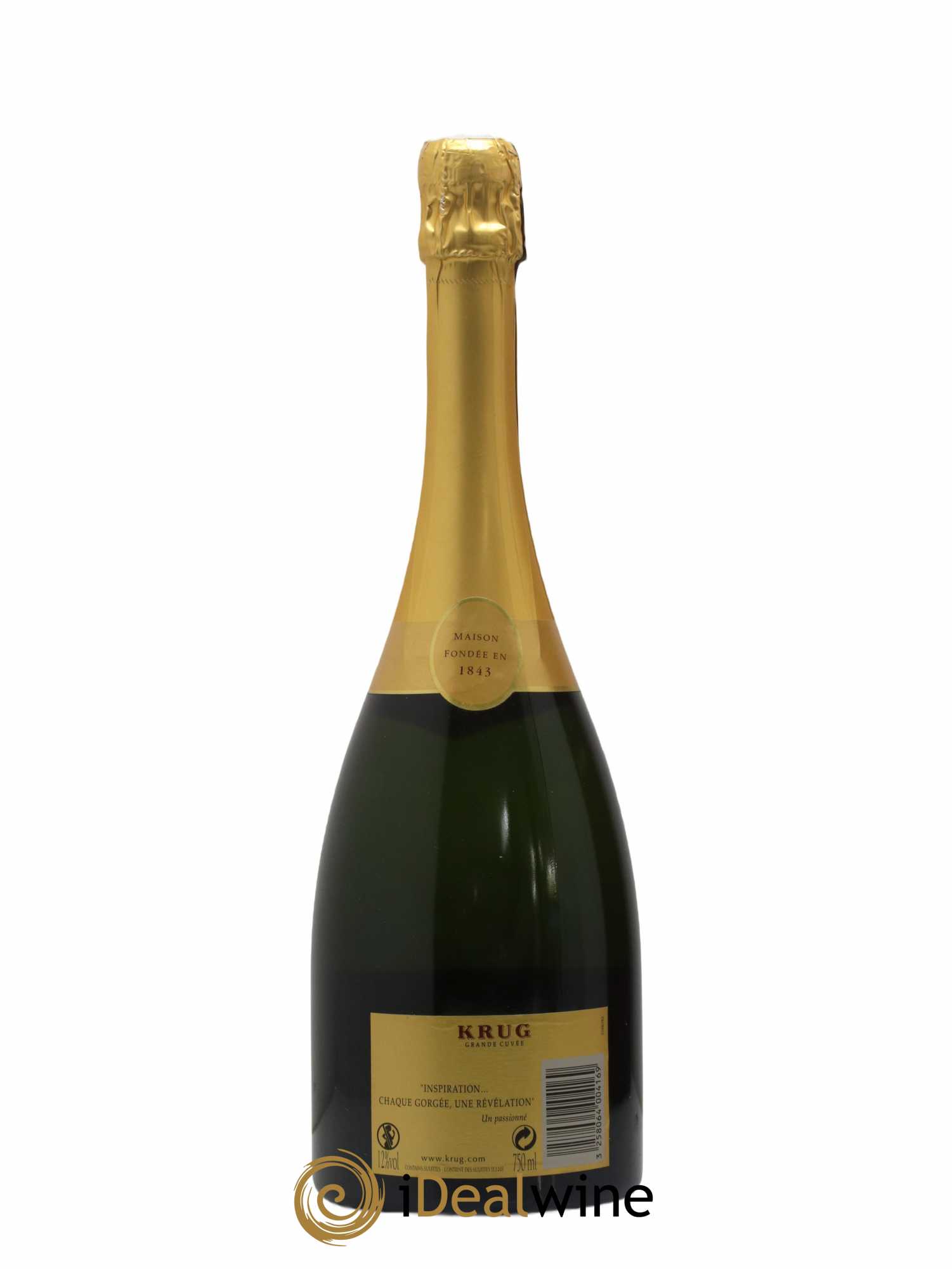 Grande Cuvée Brut Krug - Lot de 1 bouteille - 1