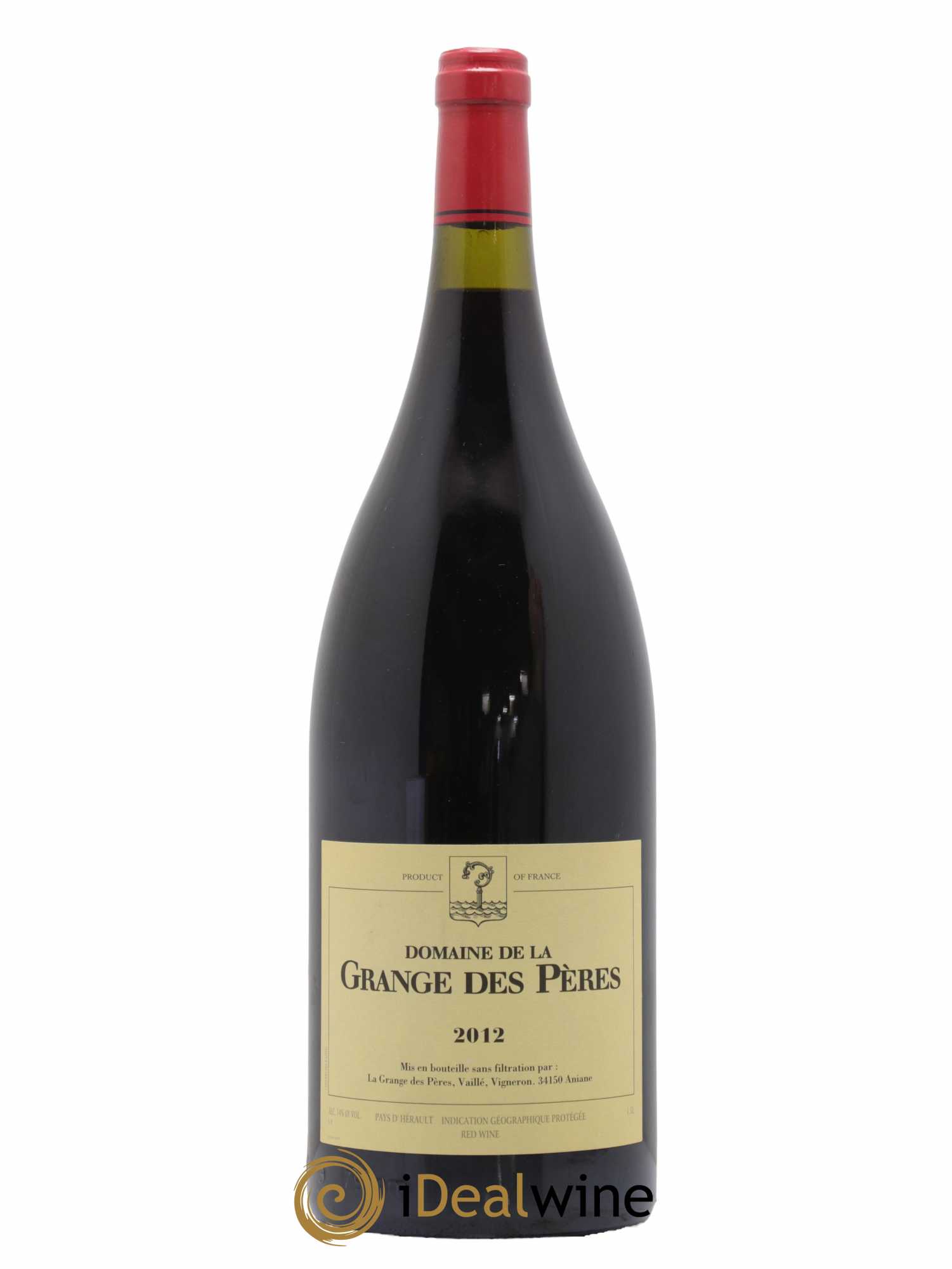 Pays d'Hérault Grange des Pères Laurent Vaillé 2012 - Lot de 1 magnum - 0