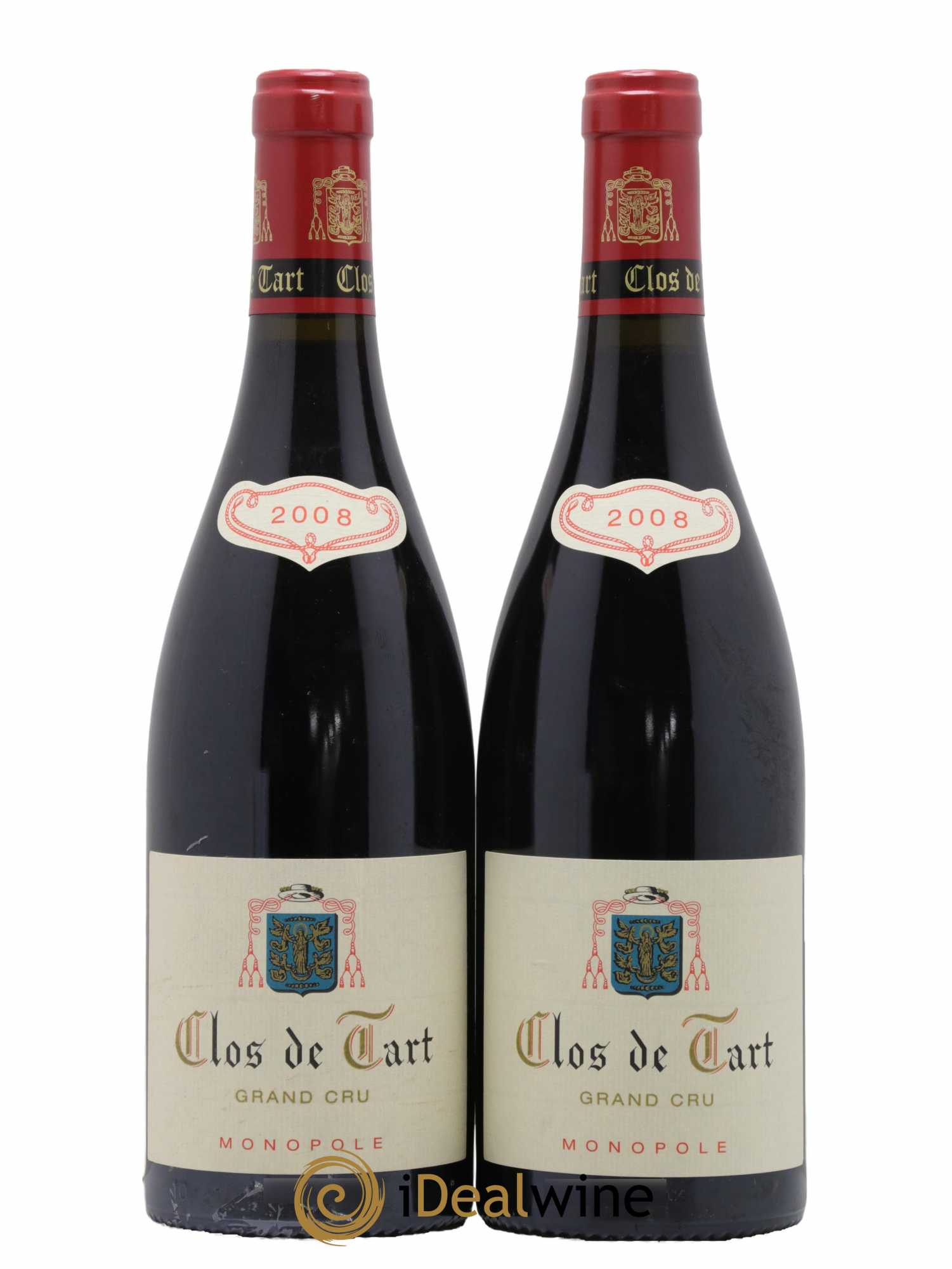 Clos de Tart Grand Cru Clos de Tart 2008 - Lot de 2 bouteilles - 0