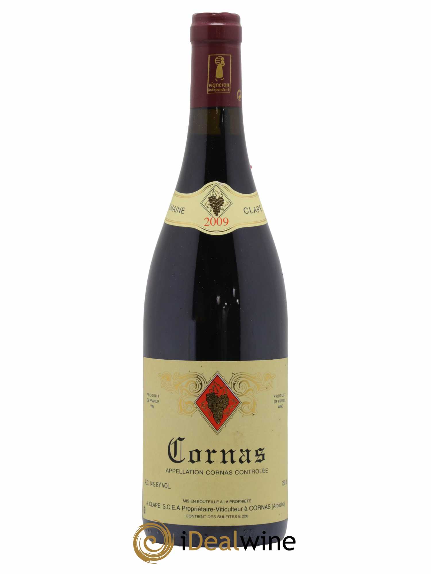 Cornas Auguste Clape 2009 - Lot of 1 bottle - 0