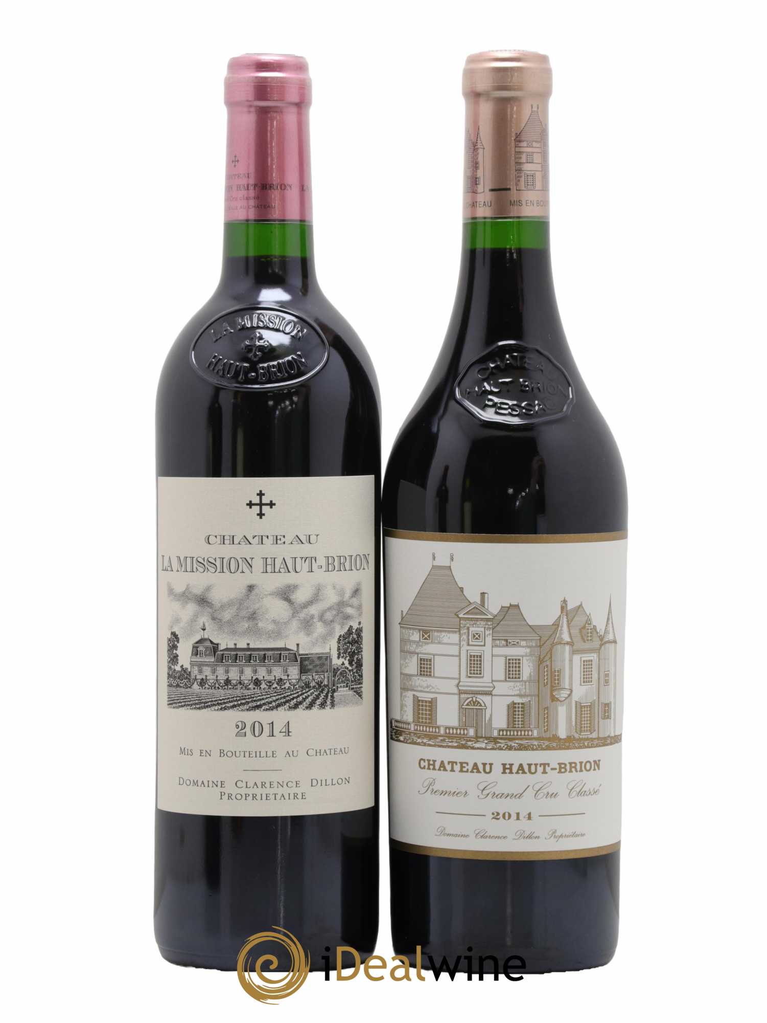 Caisse Collection Duclot 2014 Petrus - Lafite - Mouton Rothschild - Margaux - Haut Brion - Mission Haut Brion - Cheval Blanc - Yquem 2014 - Posten von 8 Flaschen - 5