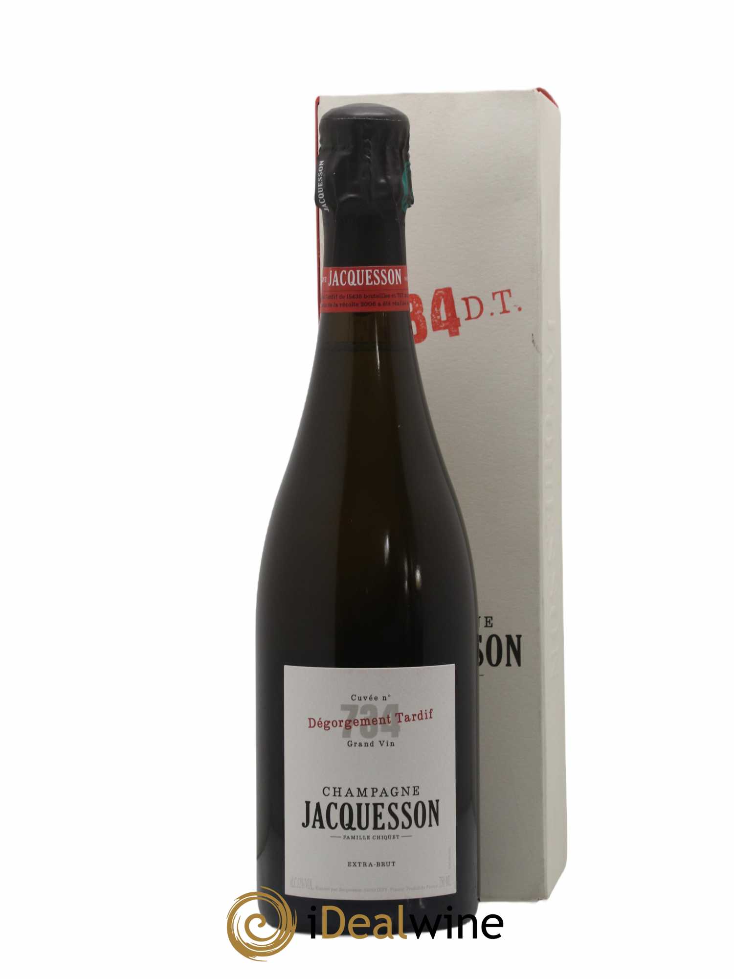 Cuvée 734 DT (Dégorgement Tardif) Jacquesson - Lot de 1 bouteille - 0