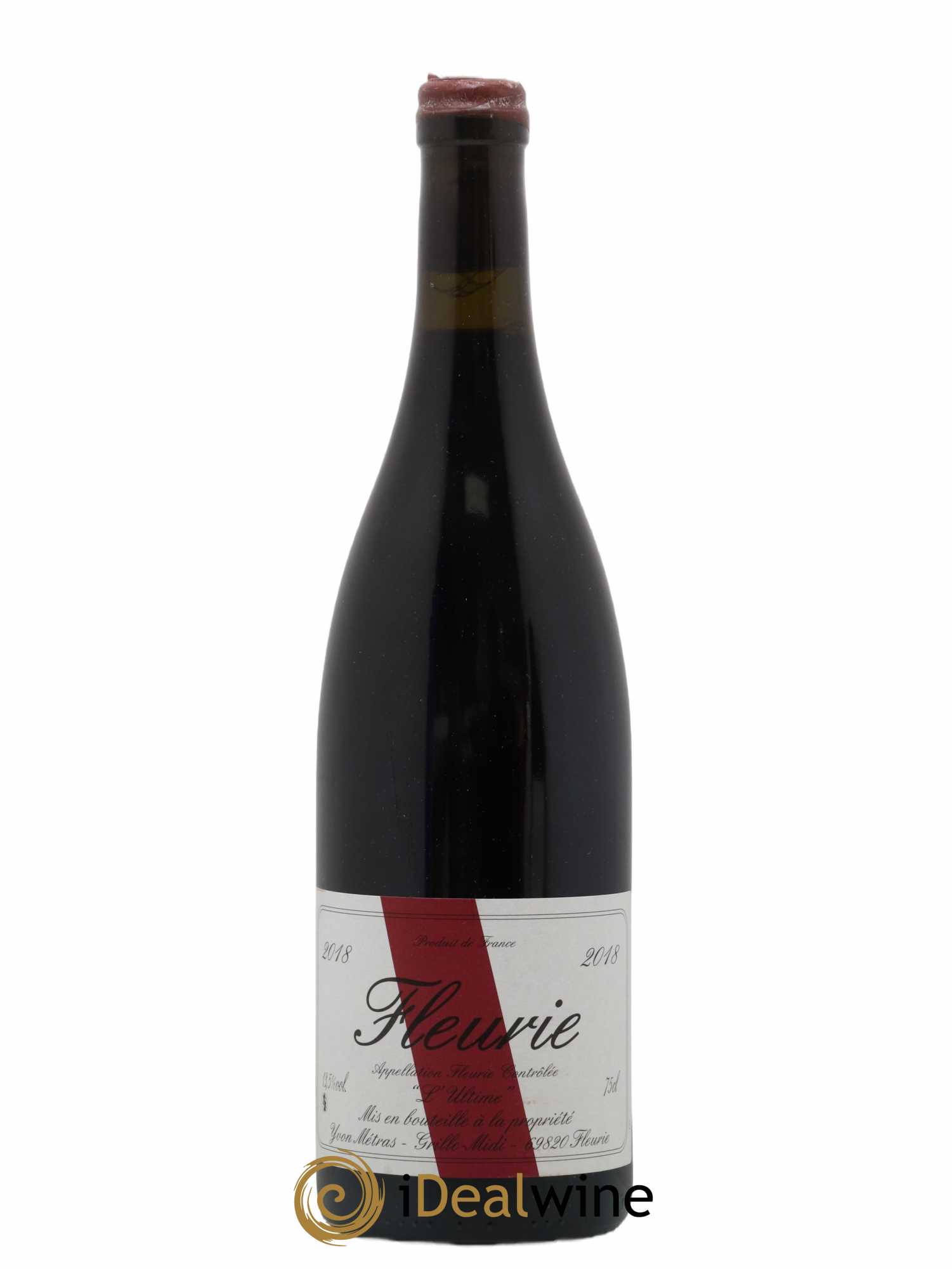 Fleurie l'Ultime Yvon Métras 2018 - Lot de 1 bouteille - 0