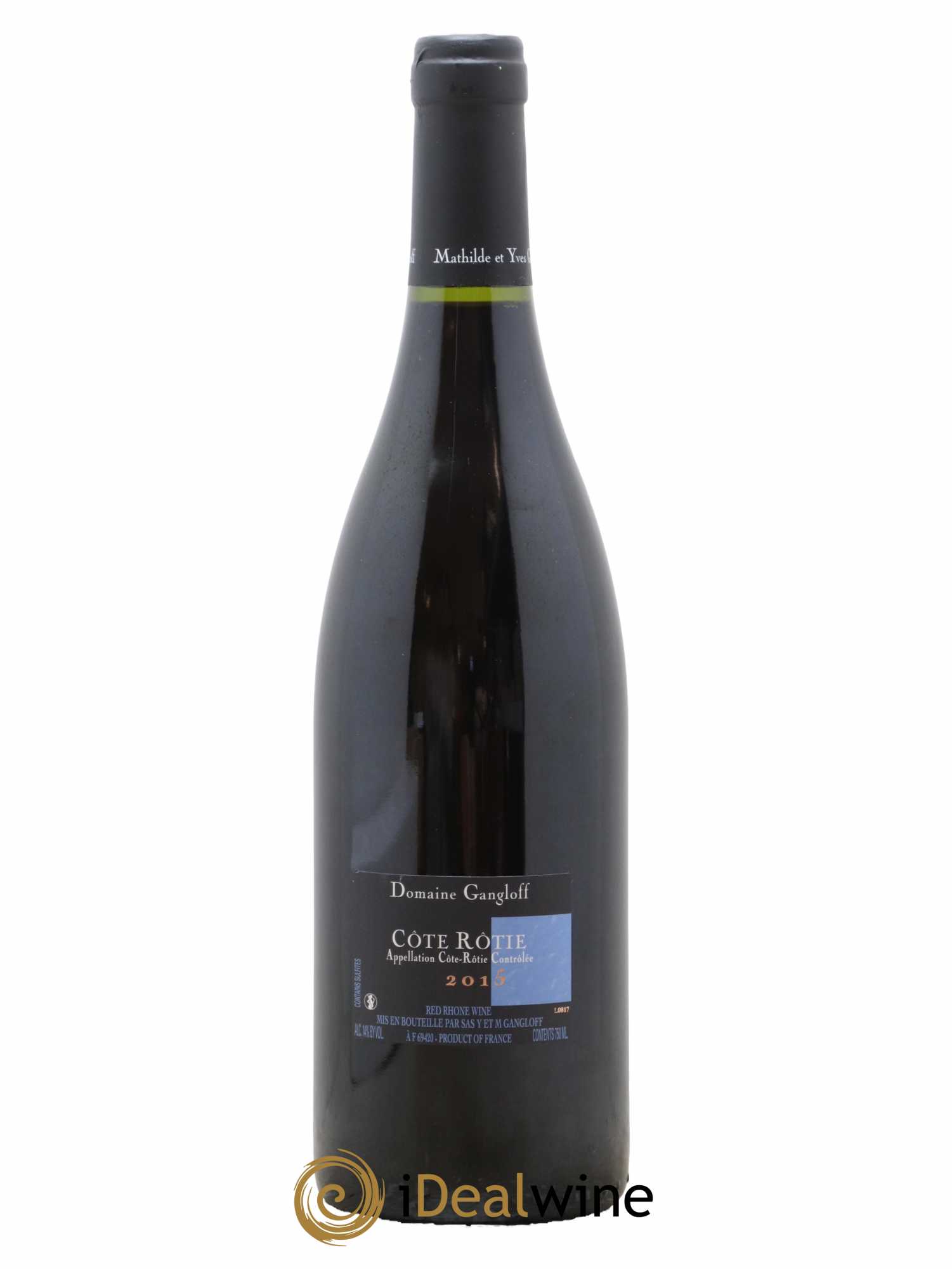 Côte-Rôtie La Barbarine Gangloff (Domaine) 2015 - Lot de 1 bouteille - 1