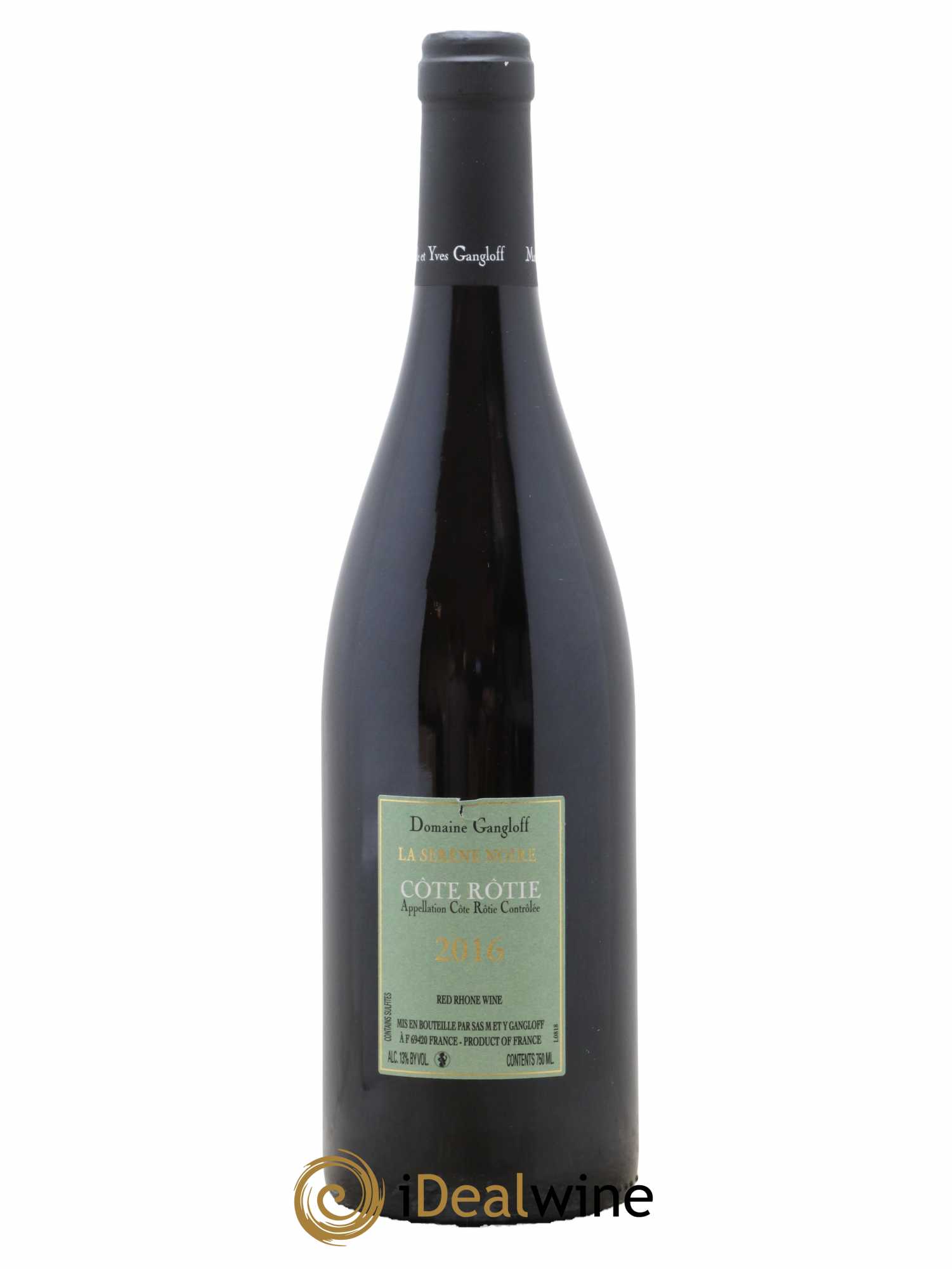 Côte-Rôtie La Sereine Noire Gangloff (Domaine) 2016 - Lot de 1 bouteille - 1
