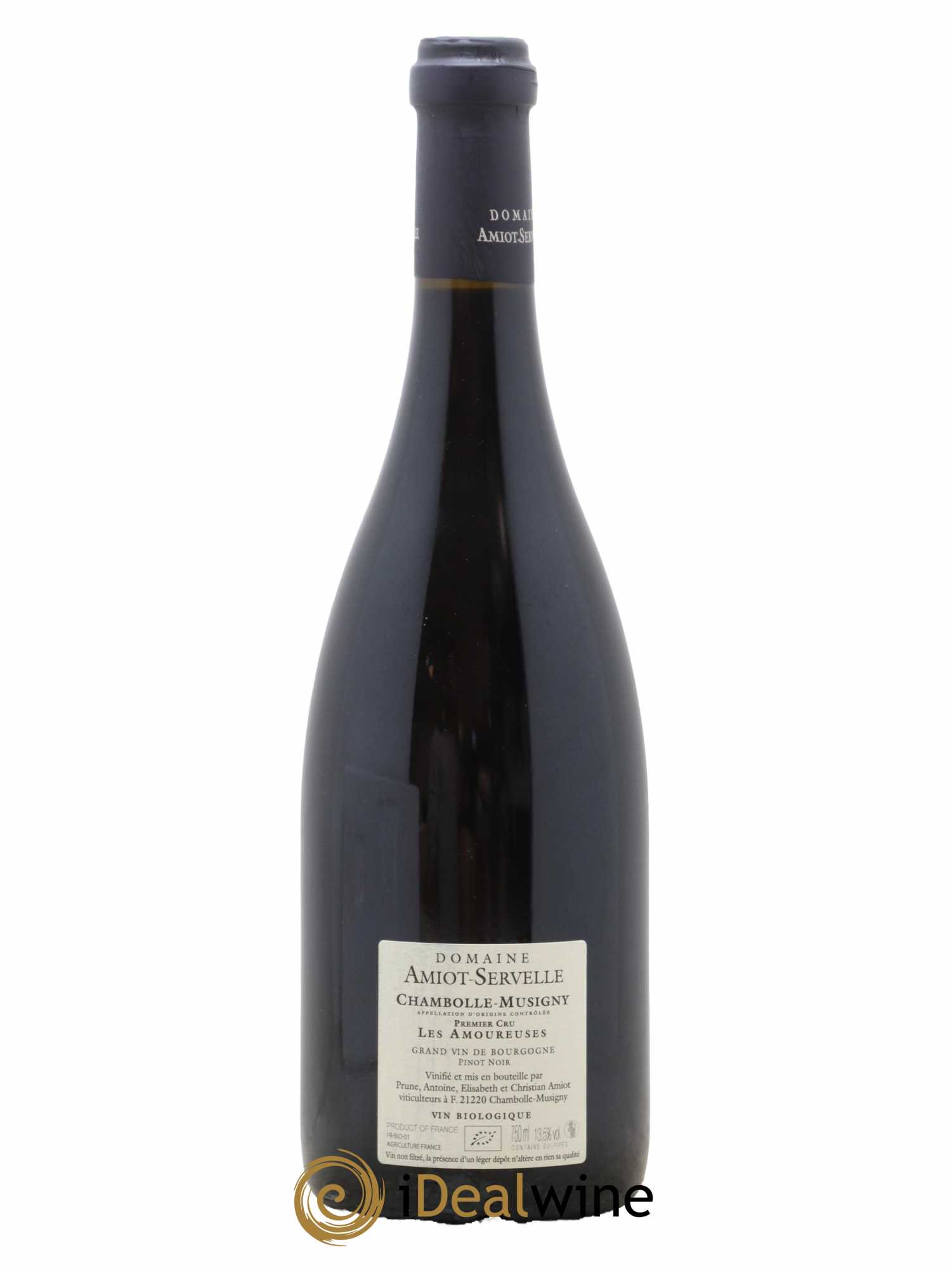 Chambolle-Musigny 1er Cru Les Amoureuses Amiot-Servelle 2020 - Lot de 1 bouteille - 1