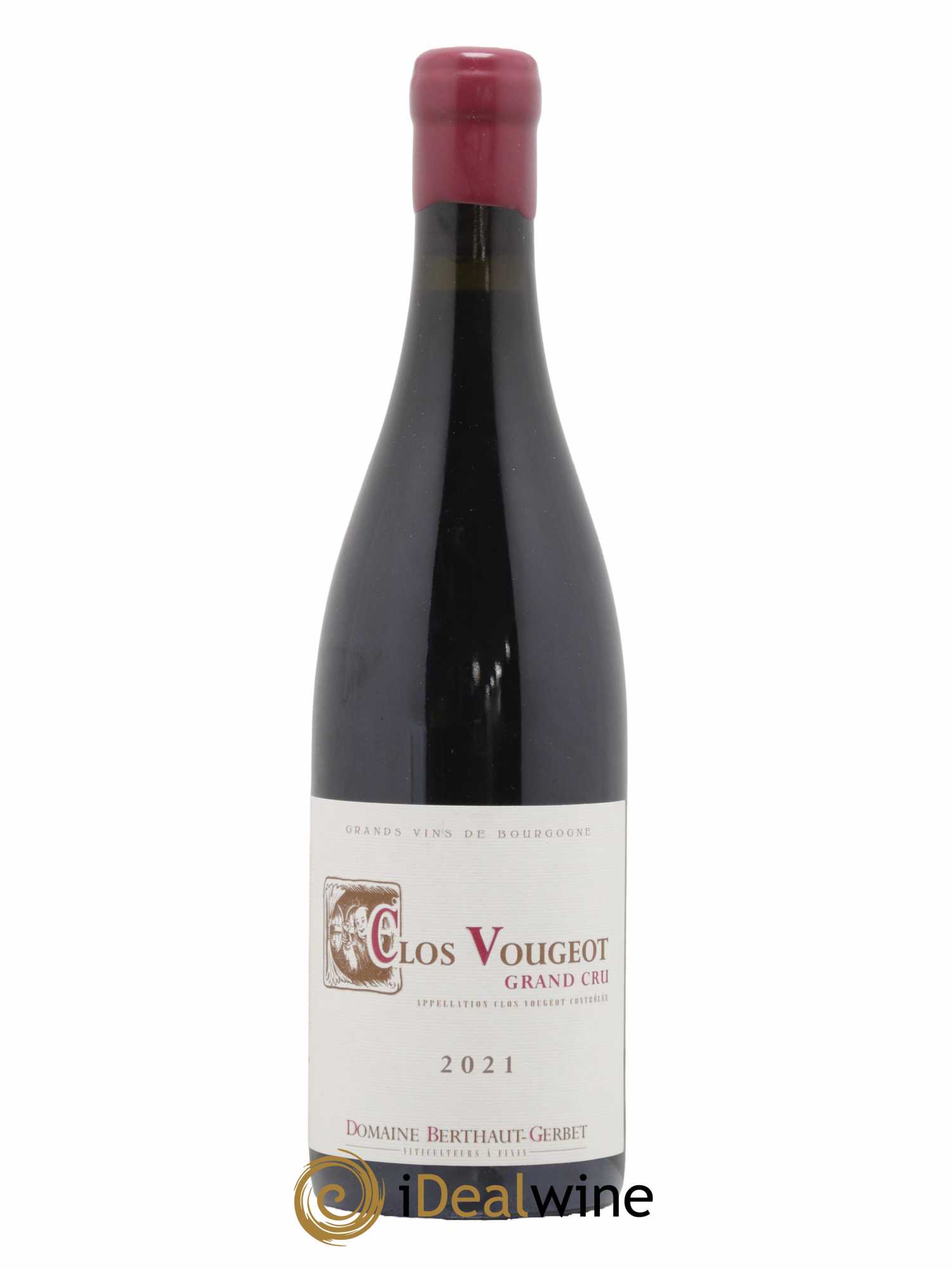 Clos de Vougeot Berthaut Gerbet (Domaine) 2021 - Posten von 1 Flasche - 0