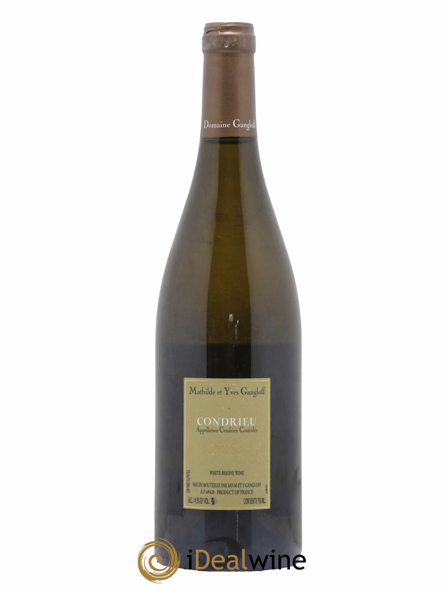 Condrieu Domaine Gangloff (Domaine) 2022 - Lot de 1 bouteille - 1