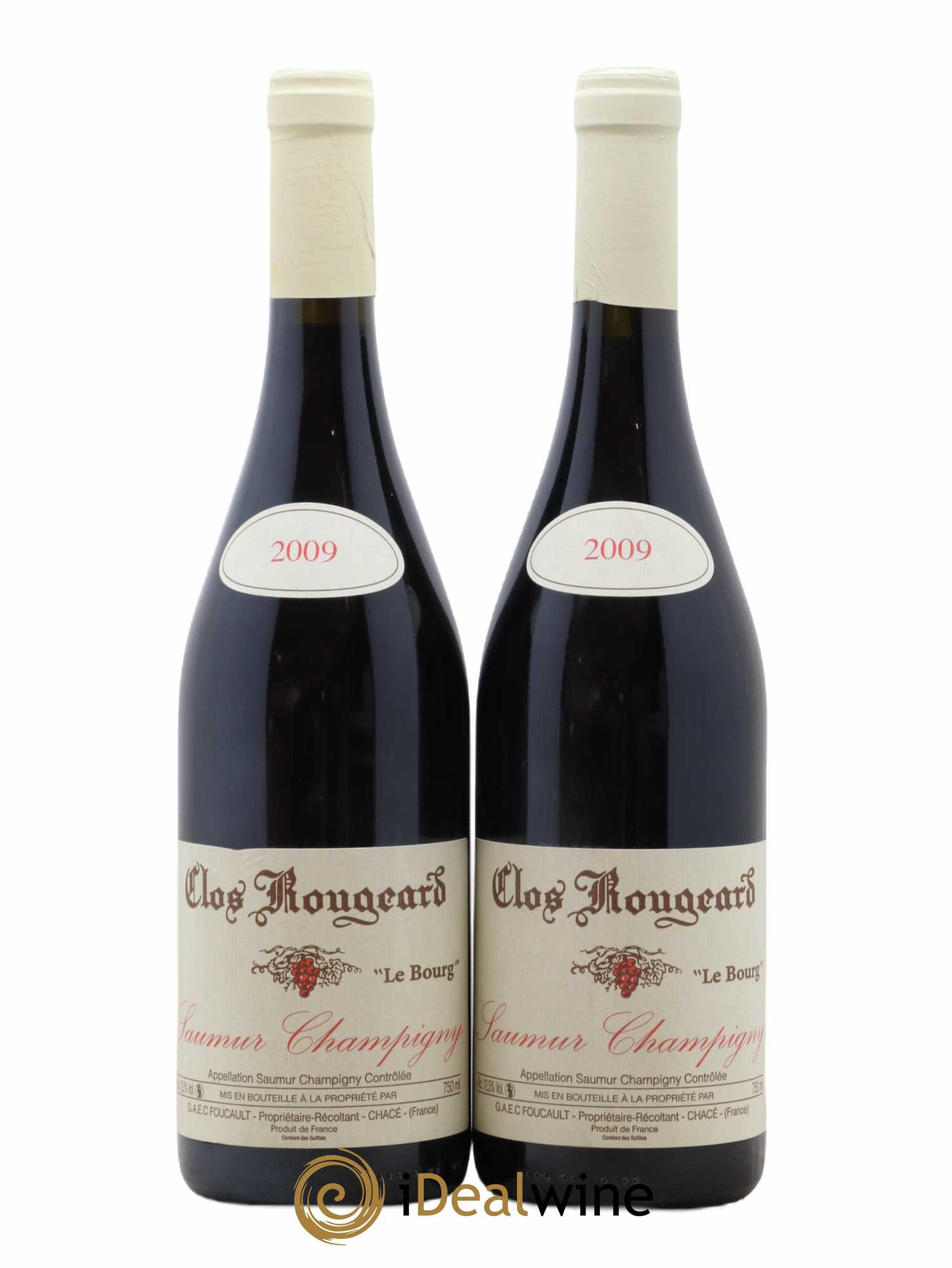 Saumur-Champigny Le Bourg Clos Rougeard 2009 - Lot de 2 bouteilles - 0