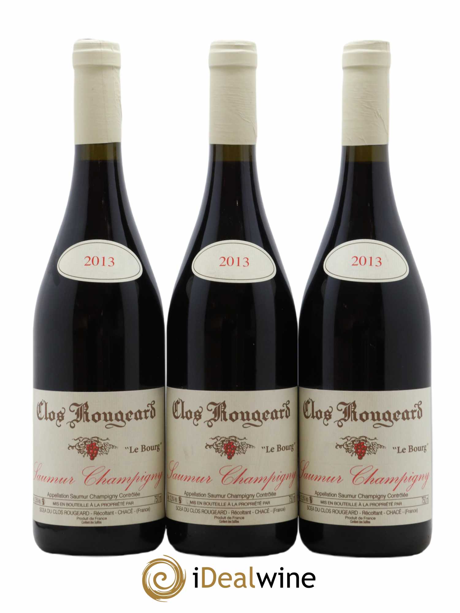Saumur-Champigny Le Bourg Clos Rougeard 2013 - Lot de 3 bouteilles - 0